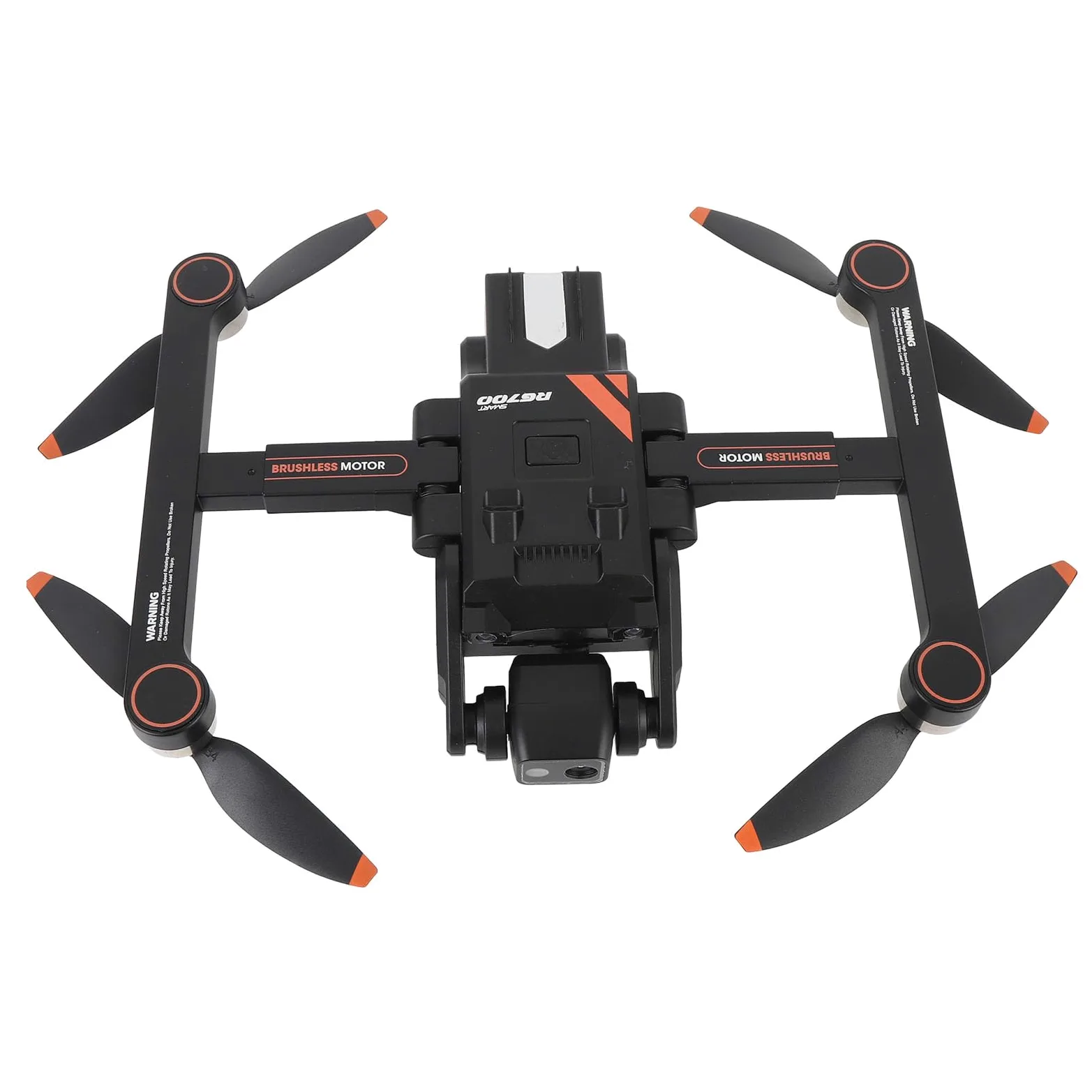 Asixxsix Drone GPS con Fotocamera EIS 4K, Quadricottero RC con Motore Brushless Ritorno Automatico Trasferimento Immagini HD Commutazione Doppia Fotocamera con (2 Batteria)