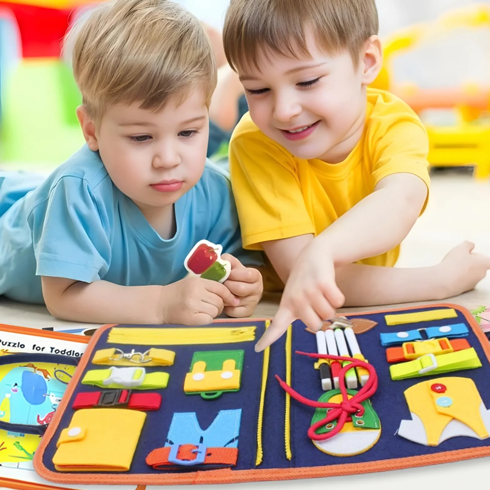 Montessori Pannello Sensoriale Coperte 91 Giocattoli Apprendimento Sensoriale Bambini Ragazzi Ragazze 1 2 3 4 Anni Educazione Giocattoli Turistici Numeri Lettere Forma Dipinto