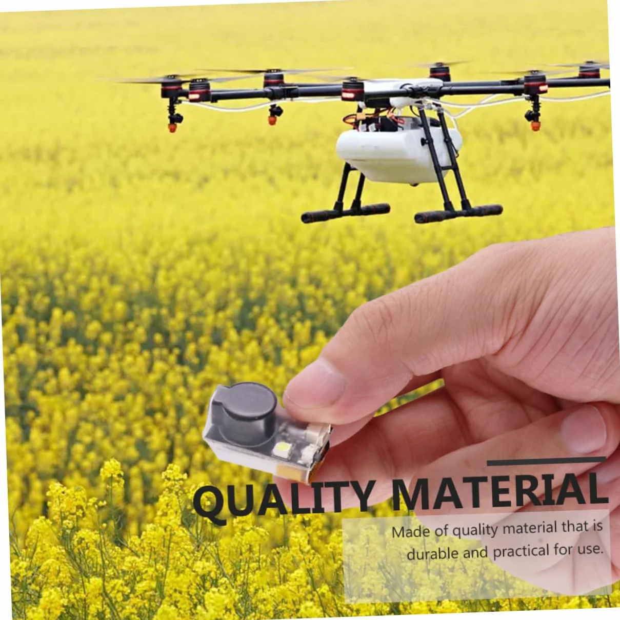 BESTonZON 3pezzi Allarme Per Drone Fpv Con Funzione Di Segnalazione Led Allerta Sonora Decibel e Leggero Compatibile Con Bf e Cf Flight Controllers Accessorio Per Racers e Piloti Di Droni