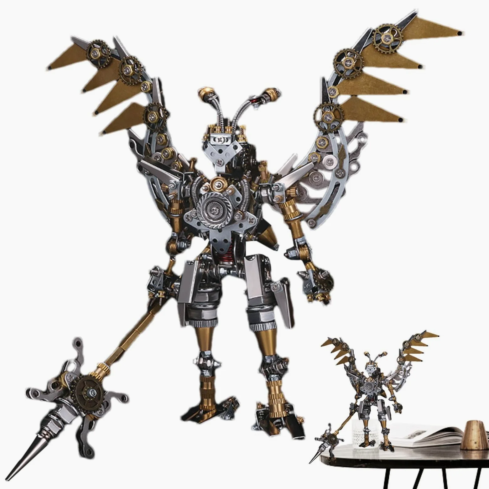 Puzzle in metallo per adulti,Puzzle in metallo - Kit in metallo | con figure antiche cinesi,Kit puzzle in metallo - Kit di costruzione di modelli con figure deformabili per a