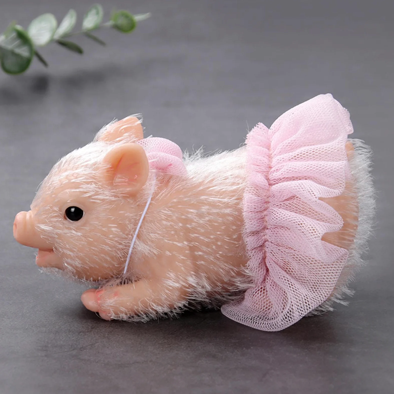 Giocattoli animali da bambino, suonare animali Pigletti realistici in | Birthday Christmas Stocking Stuff, decorazioni per la casa, per bambini divertenti per ragazzi per