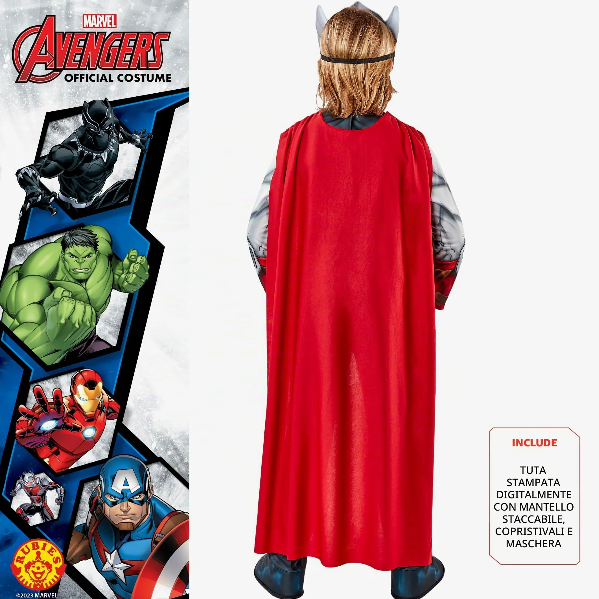 Rubie's - Costume ufficiale di Thor, per bambini