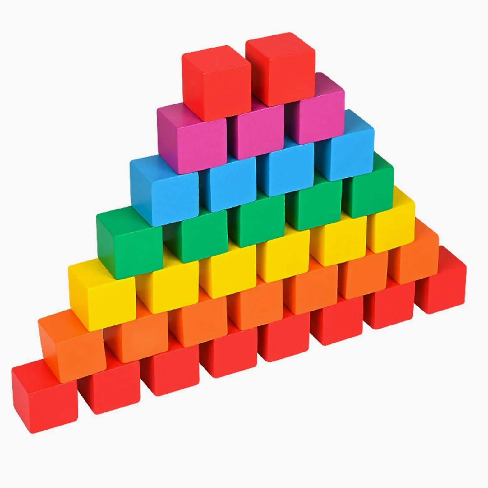 Oshhni conteggio e ordinamento, giocattolo di matematica per l'apprendimento precoce, giocattolo educativo per dipingere, decorare, progetti, 3 Cm 30 Pezzi