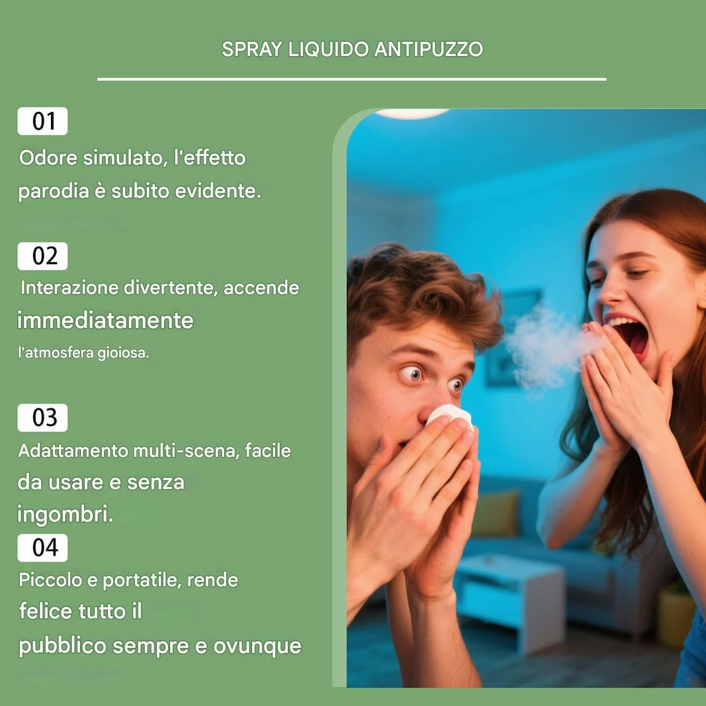 Furz Spray Extra Starker Gestank,Furzspray Scherzartikel - 50ml Lustiger Stinknebel Mit -Scherzgerät Für Halloween Partys Treffen Aprilscherz Streiche Kinder Erwachsene