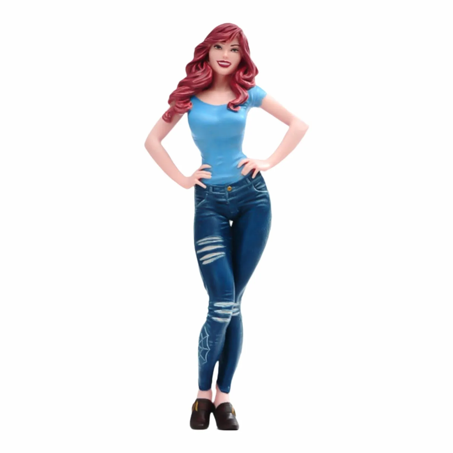 Figura in Miniatura in 1:24, Piccolo Accessorio Fotografico, Decorazione,