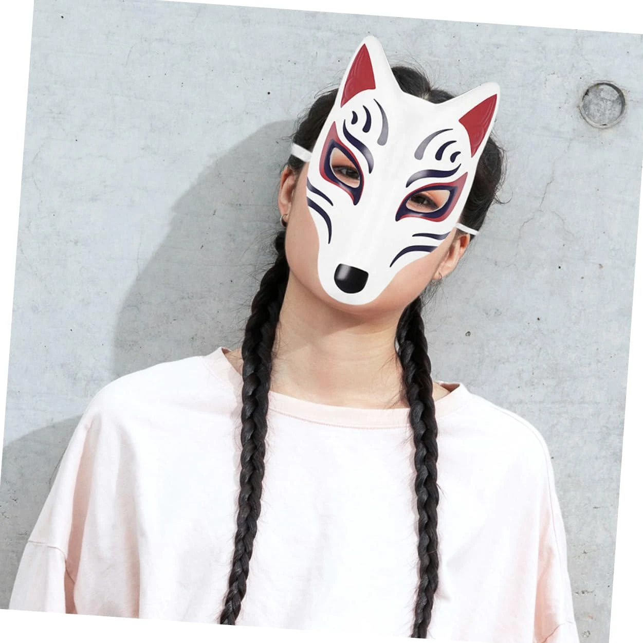 ibasenice 4pezzi Maschere Animali Verniciabili Per Ragazzo Ragazza Da Decorazioni Per Feste Di Halloween e Mascherate Attività Creativa Per Tutta La Famiglia