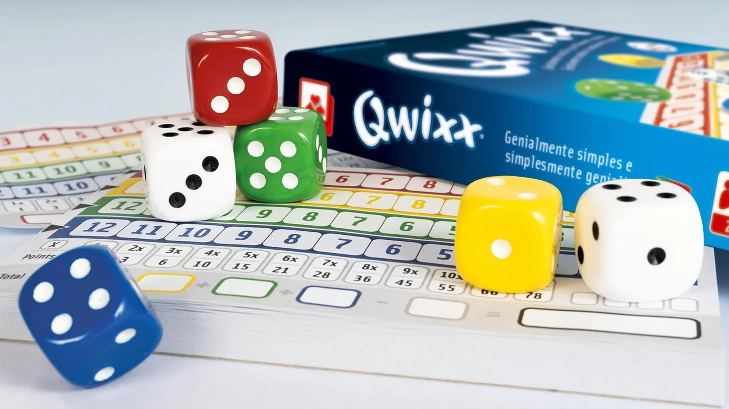 NSV QWIXX. Gioco di dadi e strategia mentale. Edizione spagnola.