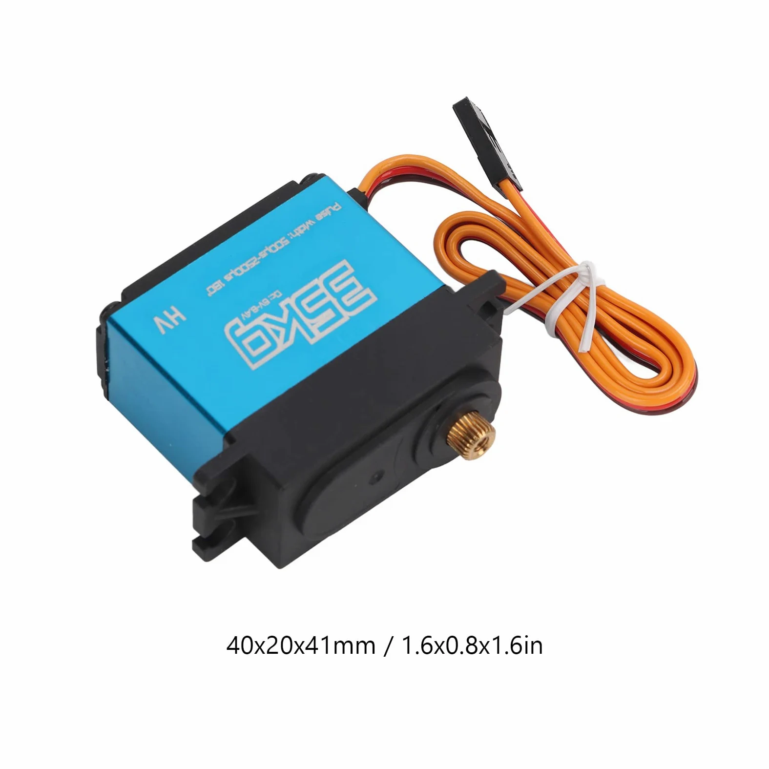2pcs Servo Digitale per Auto RC Impermeabile 35KG Motore Senza Spazzole Set di Ricambio per Modelli Scala 1/8 1/10 Servo per Radiocomando