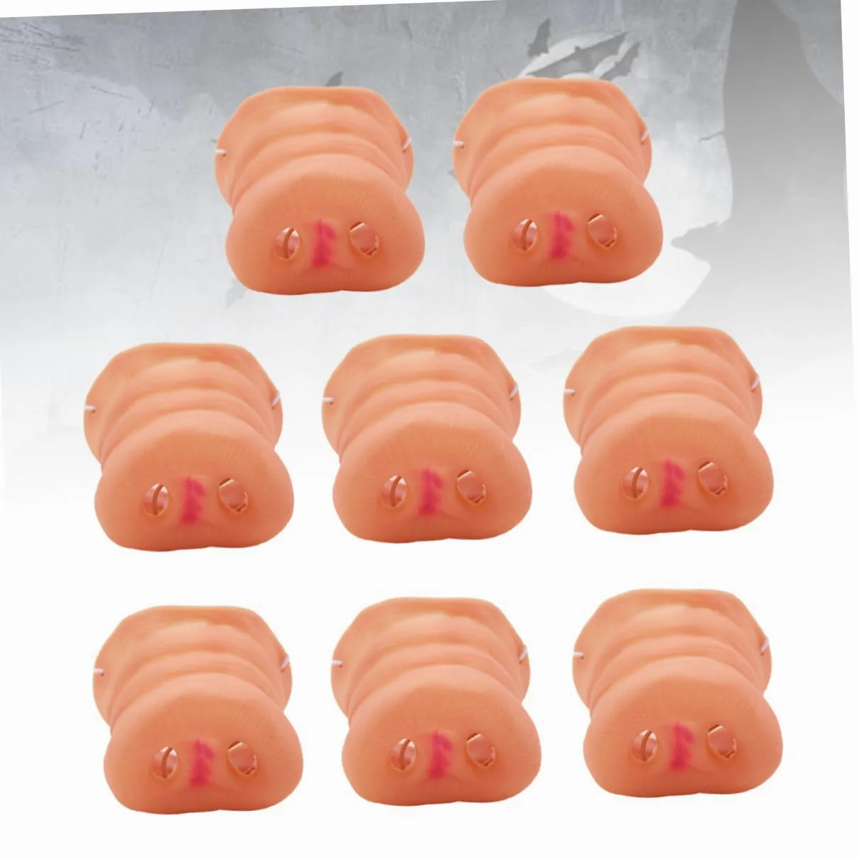 ibasenice 2 Set Di Maschera Elastica Per Cosplay Per Ragazzi E Ragazze Leggera E Portatile Accessorio Per Feste Di Halloween 8 Pezzi*2