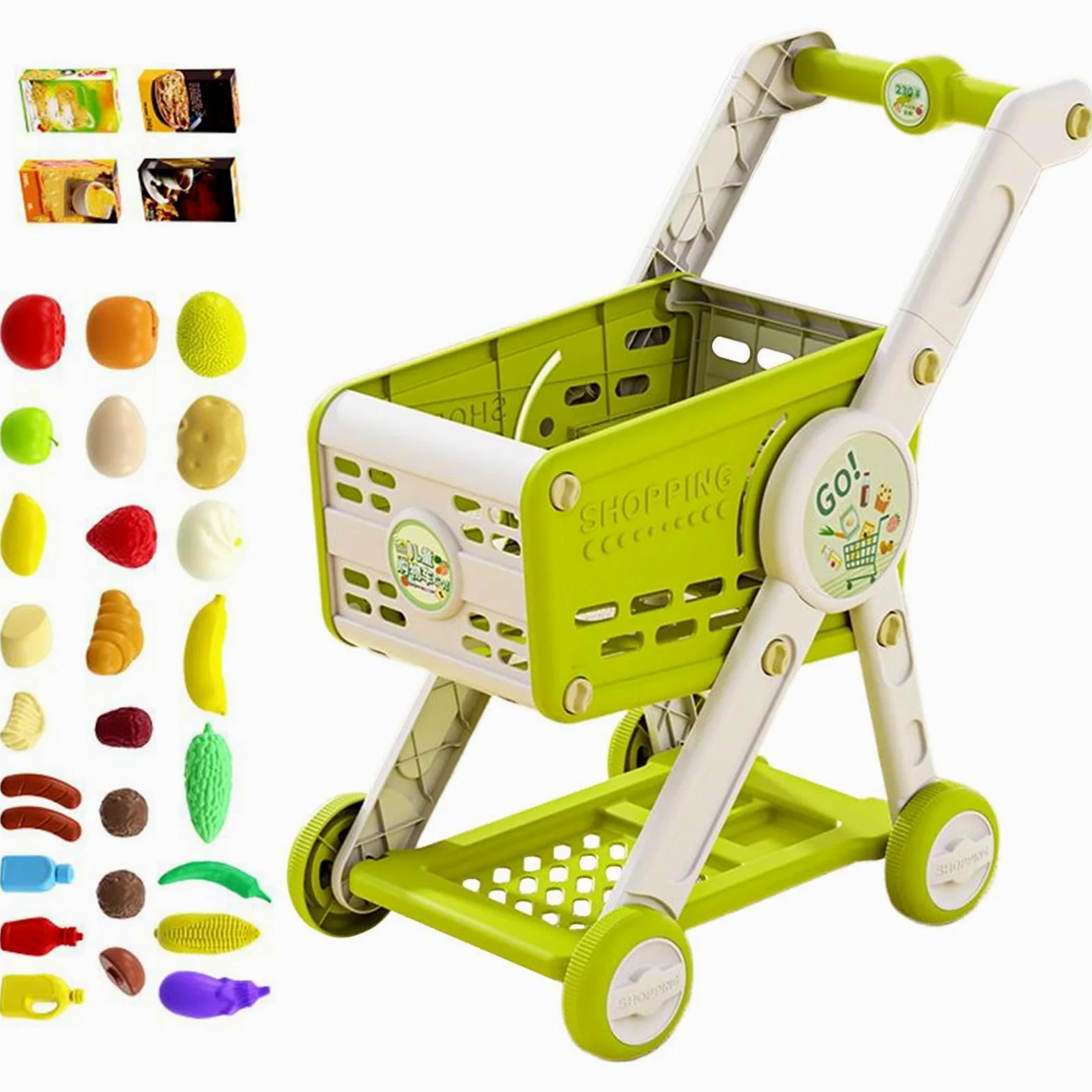 Carrello Della Spesa Giocattolo Per Bambini 1 3 Anni Carrello Giocattolo | Cucina Bambini Role Play 1 3 Anni Bambine Casa Delle Bambole