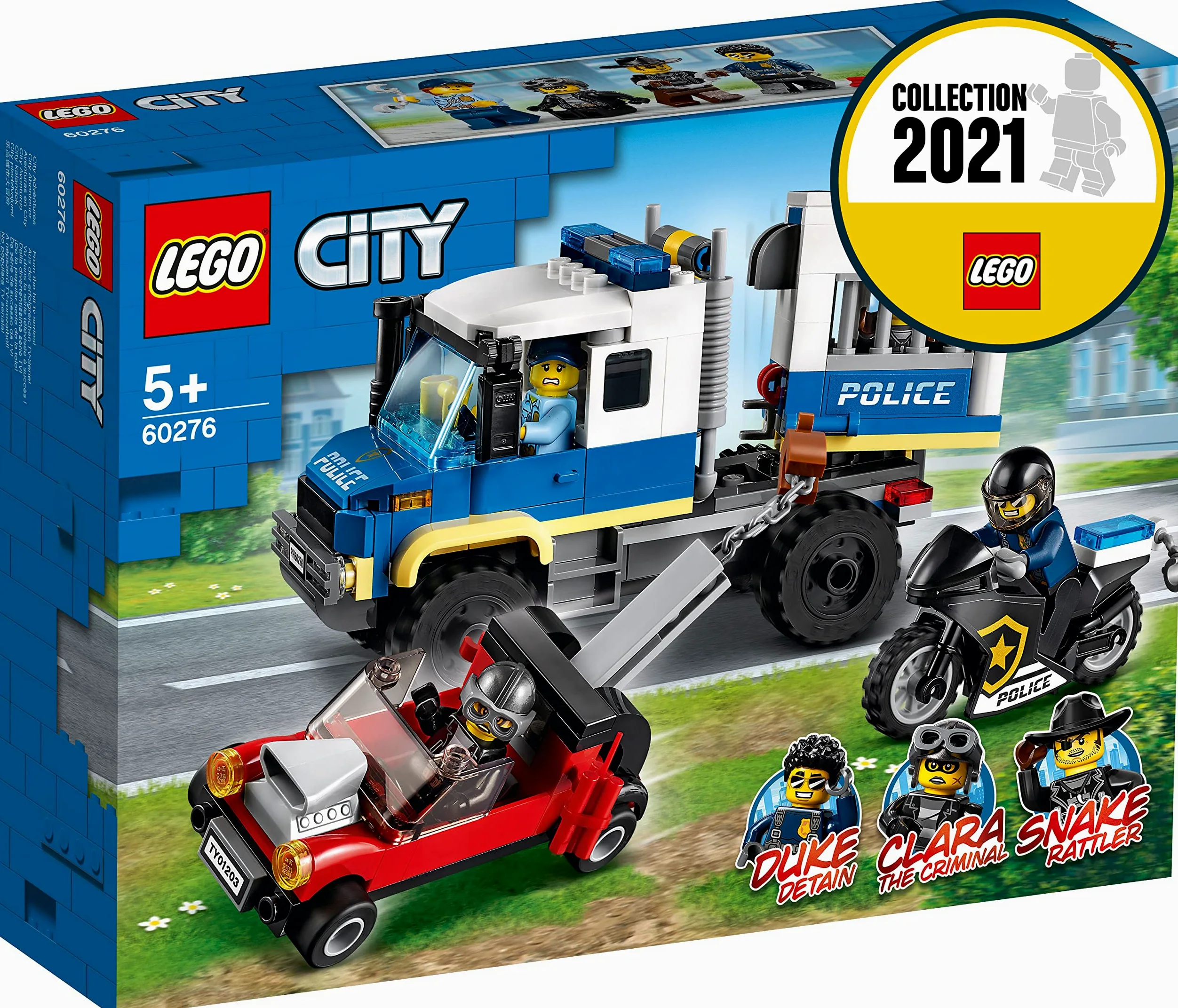 LEGO 60276 City Police Trasporto dei prigionieri della polizia