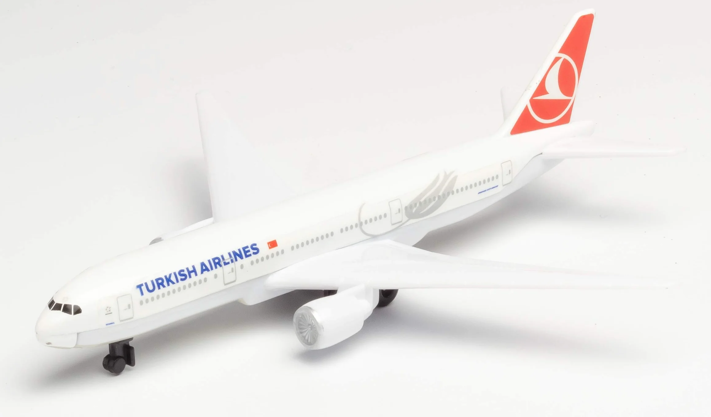 Herpa Toys Turkish Airlines Airplane giocattolo miniatura plastica scala ridotta collezione