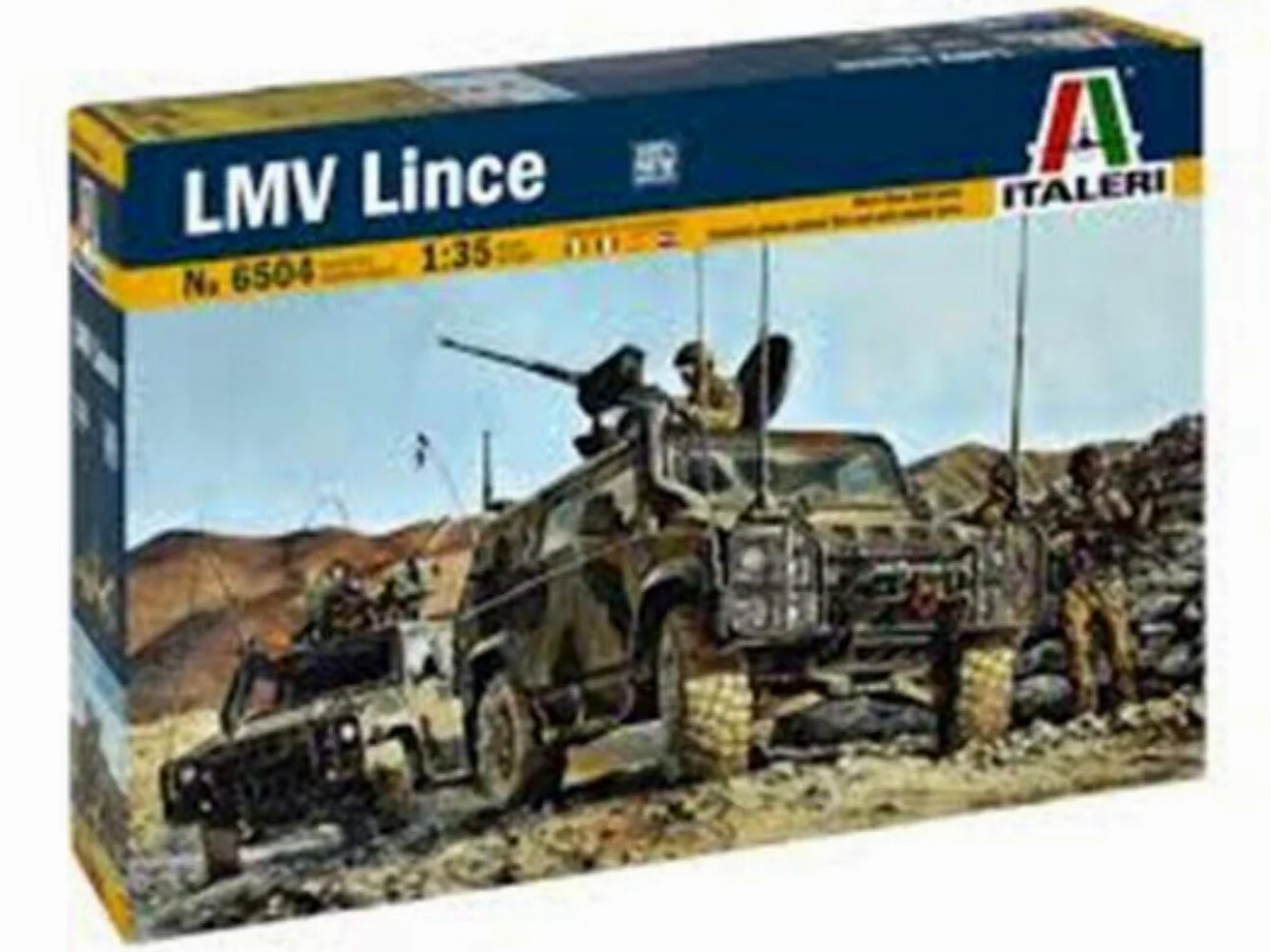 Italeri 6504 - Lmv Lince modellismo Model Kit Scala 1:35