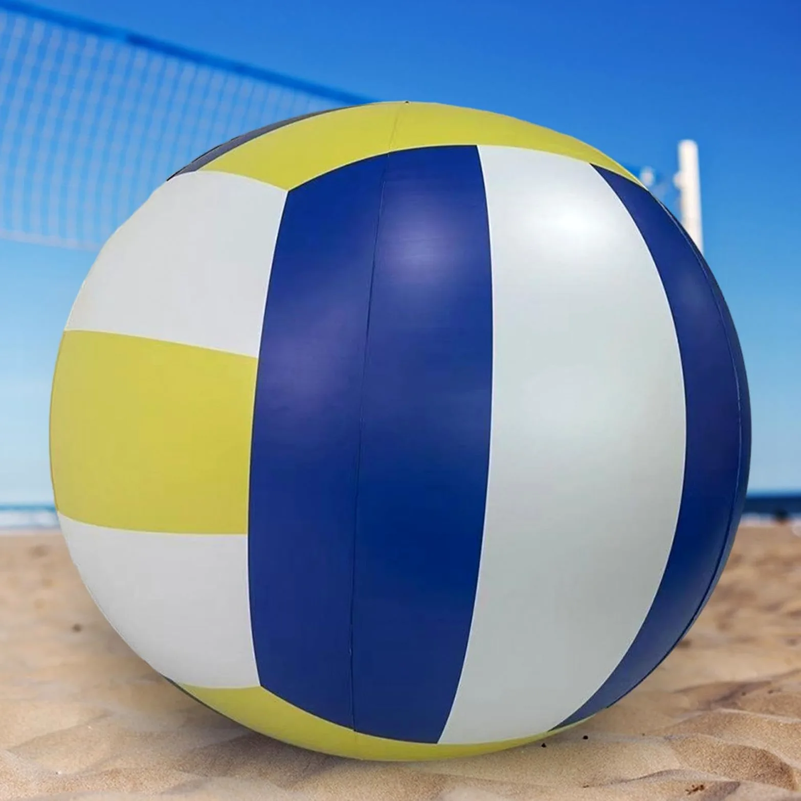 Pallone da Spiaggia Gonfiabile Giochi Sportivi Grandi Palla Piscina Spessa PVC Resistente Adatto per Giochi d'Acqua Decorazione Festa Estate
