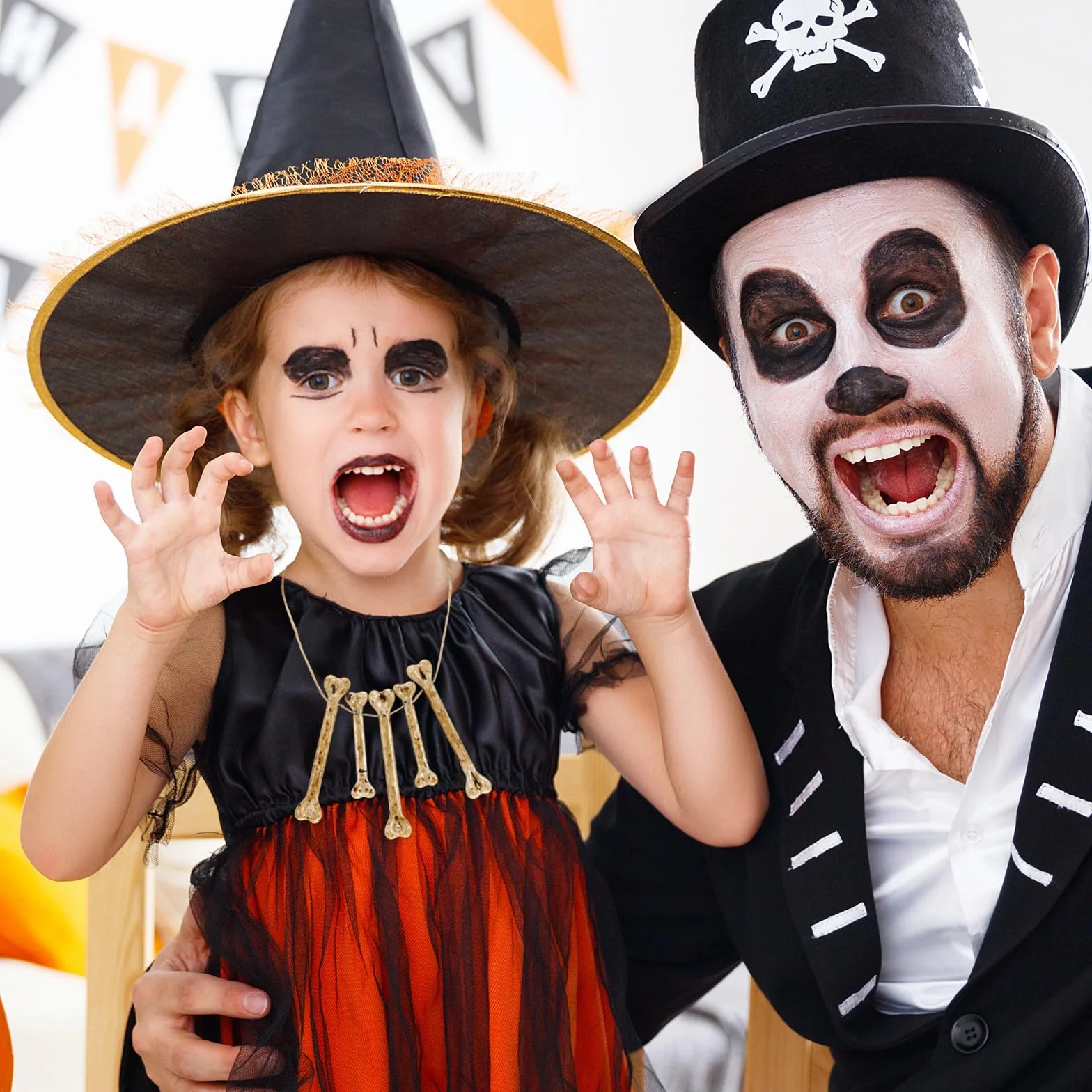 Set di 20 Ossa Finte Halloween in Plastica Aspetto Realistico per Decorazioni per Feste di Halloween e Scenari di Scherzi Divertenti