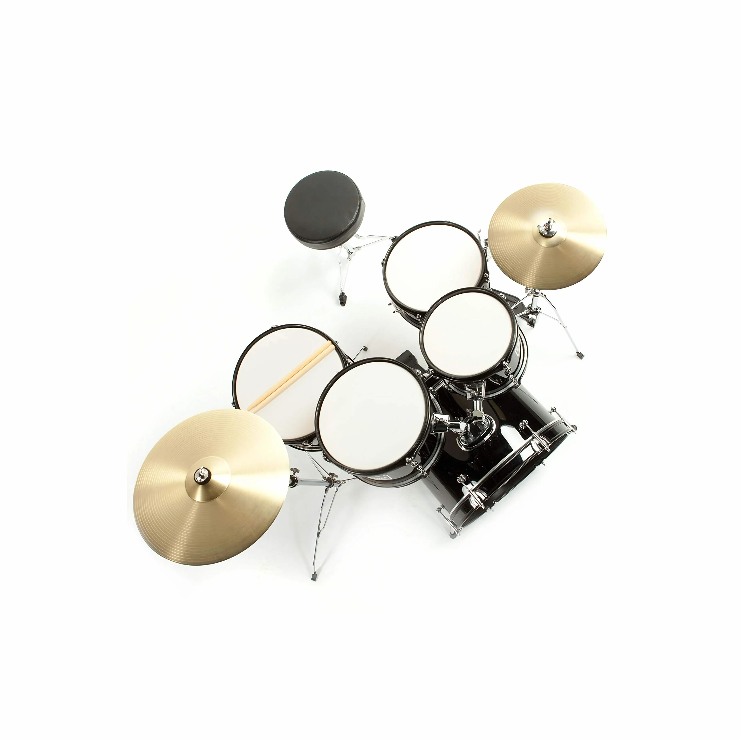 Fame JBJ1049A-K "Elias" 5-Piece Drum Kit (Black) - Batteria set