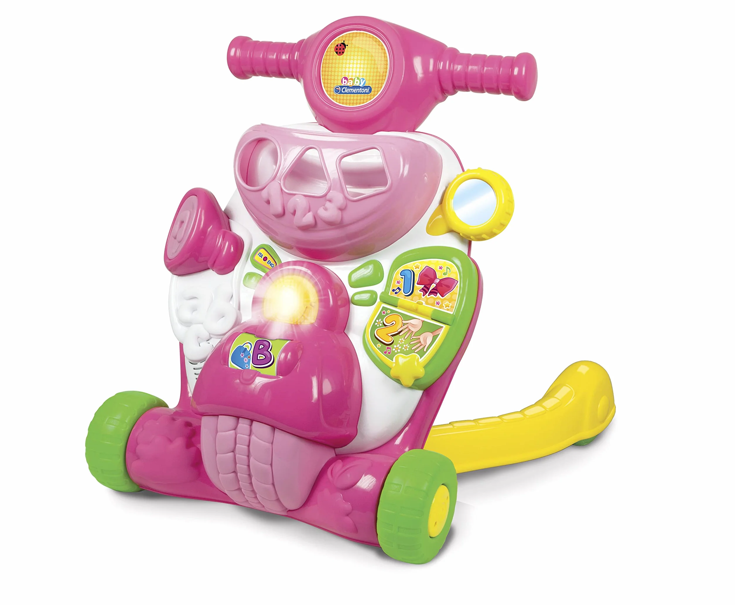 Clementoni Valentina Scooterino Getting Started, 9 Mesi e Oltre, Multicolor, 17089