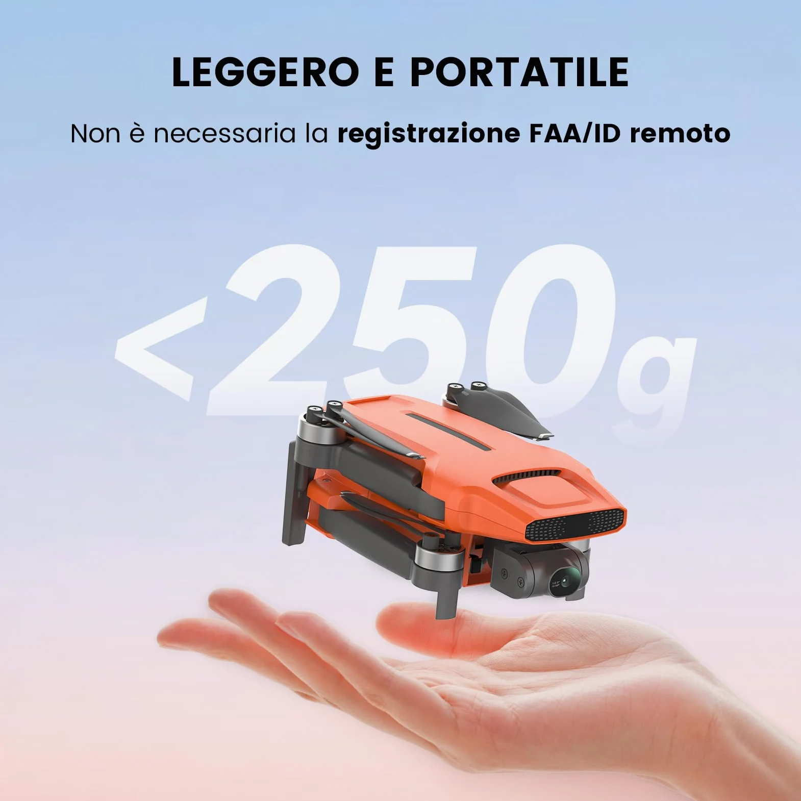 FIMI Mini 3 4K GPS drone 3 assi gimbal, sotto i 249g, video 4K/60FPS, foto 48MP, trasmissione 9KM, 64 minuti volo tempo, video notturno AI, tracciamento visivo, ritorno automatico, adulti principianti