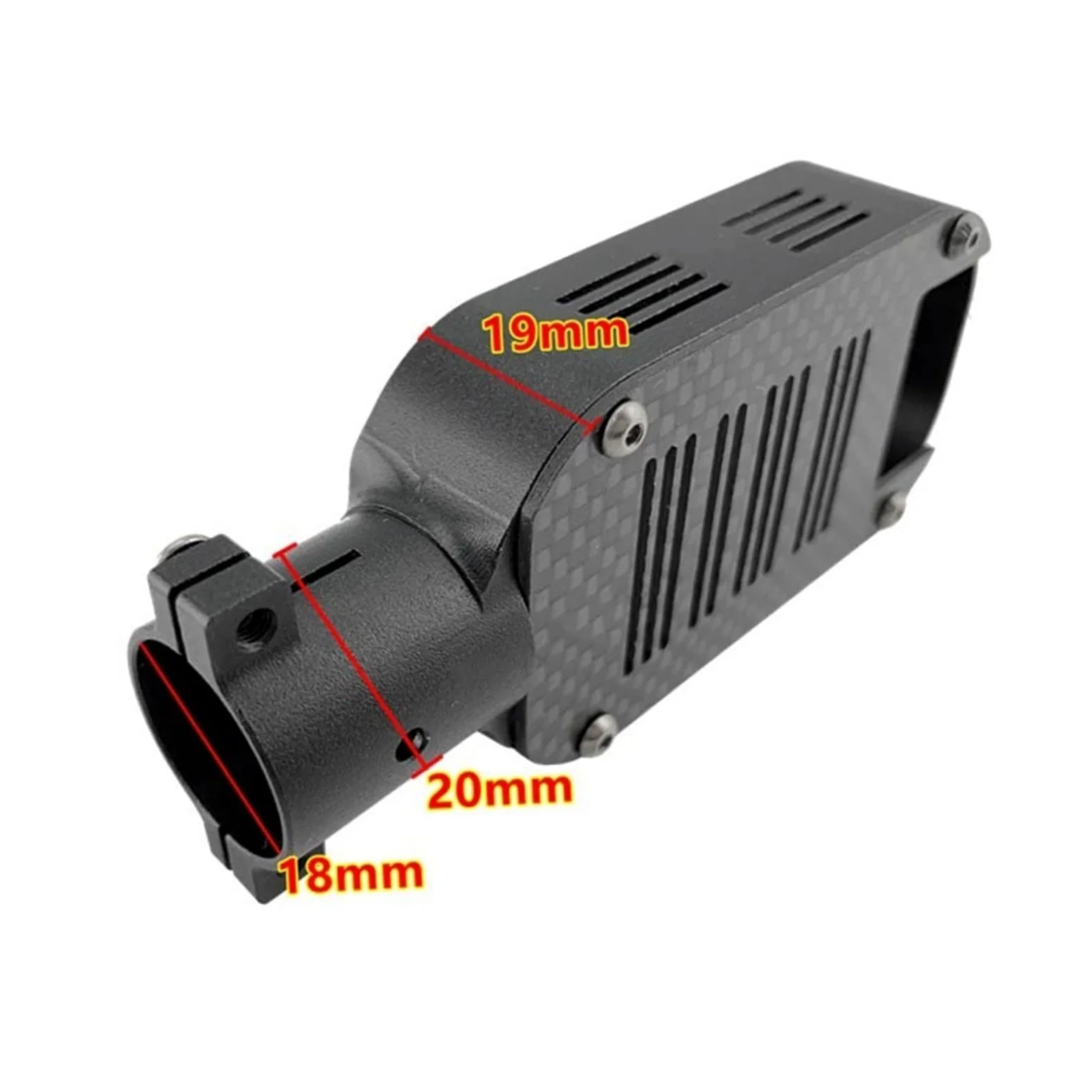Drone 3508/4112/5010 Supporto Motore Sedile Motore Staffa di Supporto Motore Adatto a 18mm Kit Tubo in Fibra di Carbonio Pezzo di Ricambio for RC Multicopter Quadcopter Drone Accessori Par