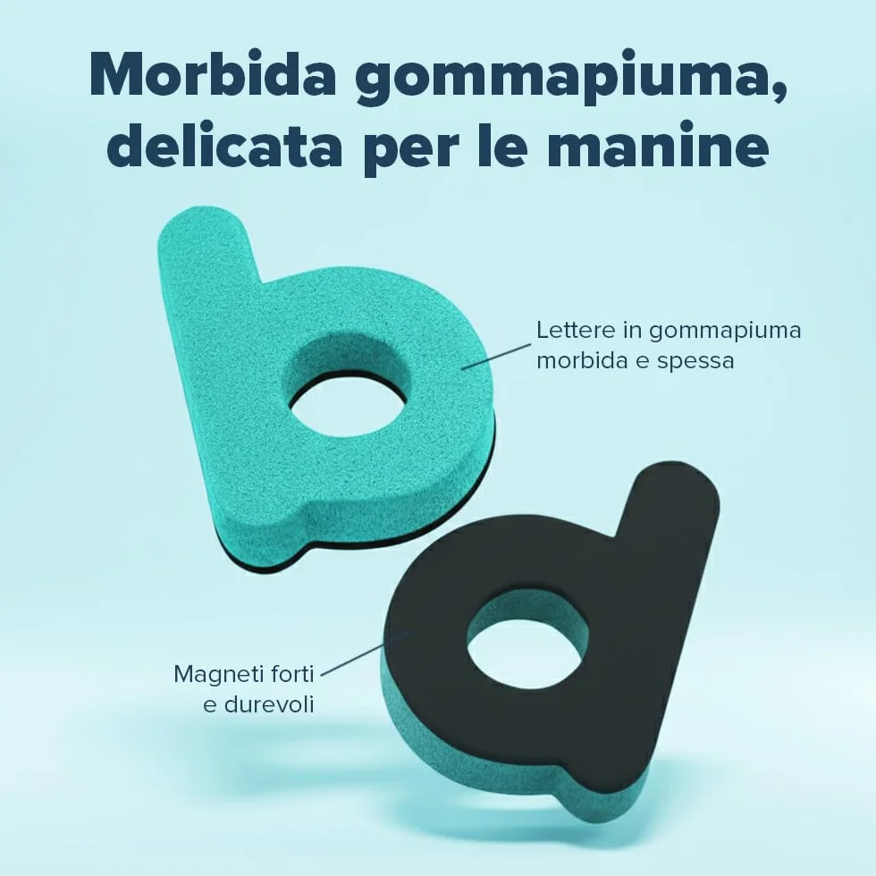 Smart Panda Magnetyczne Litery i Cyfry do Lodówki 263 el. Zestaw