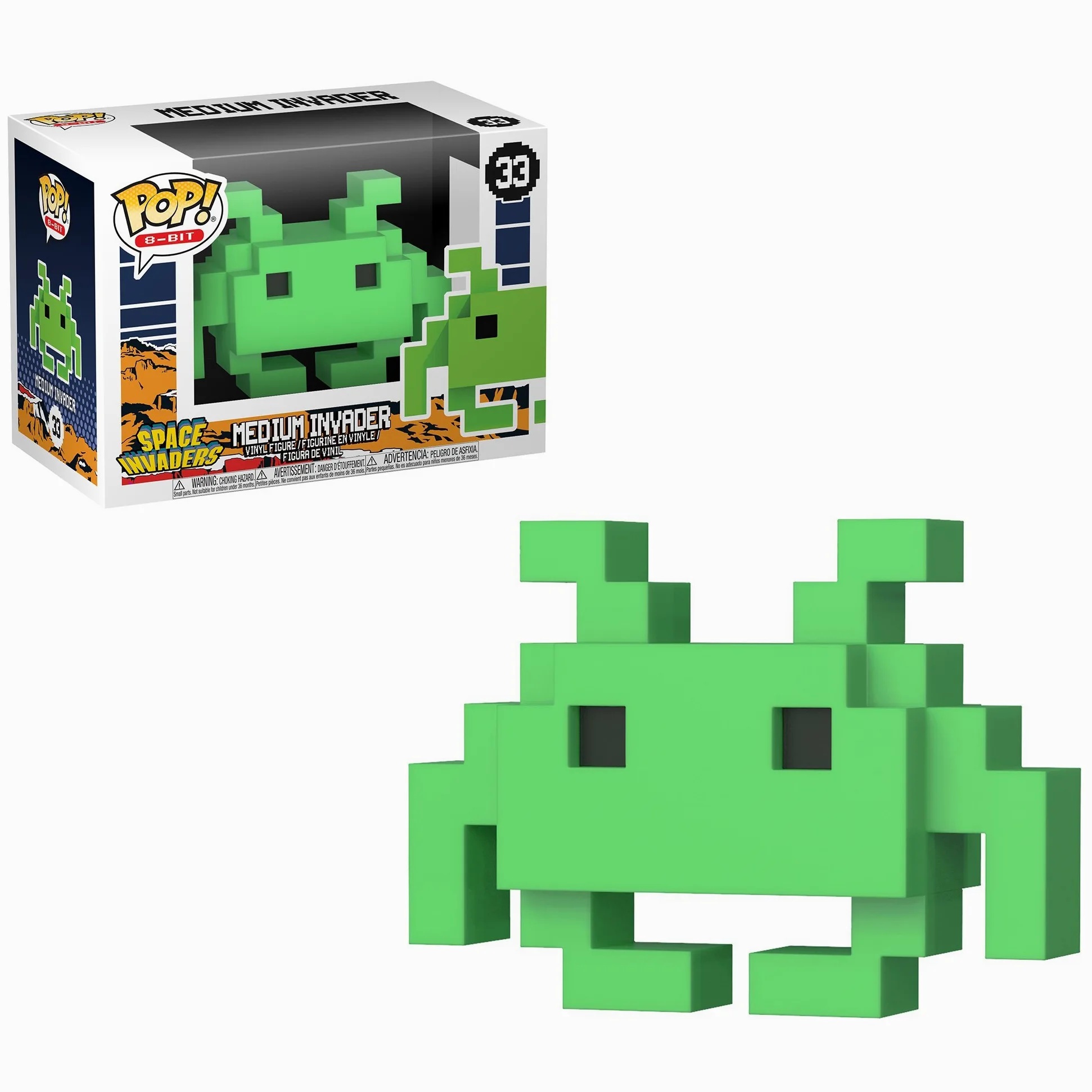 Funko 32454 POP Vinyl: Retro Space Invaders: Medium Invader