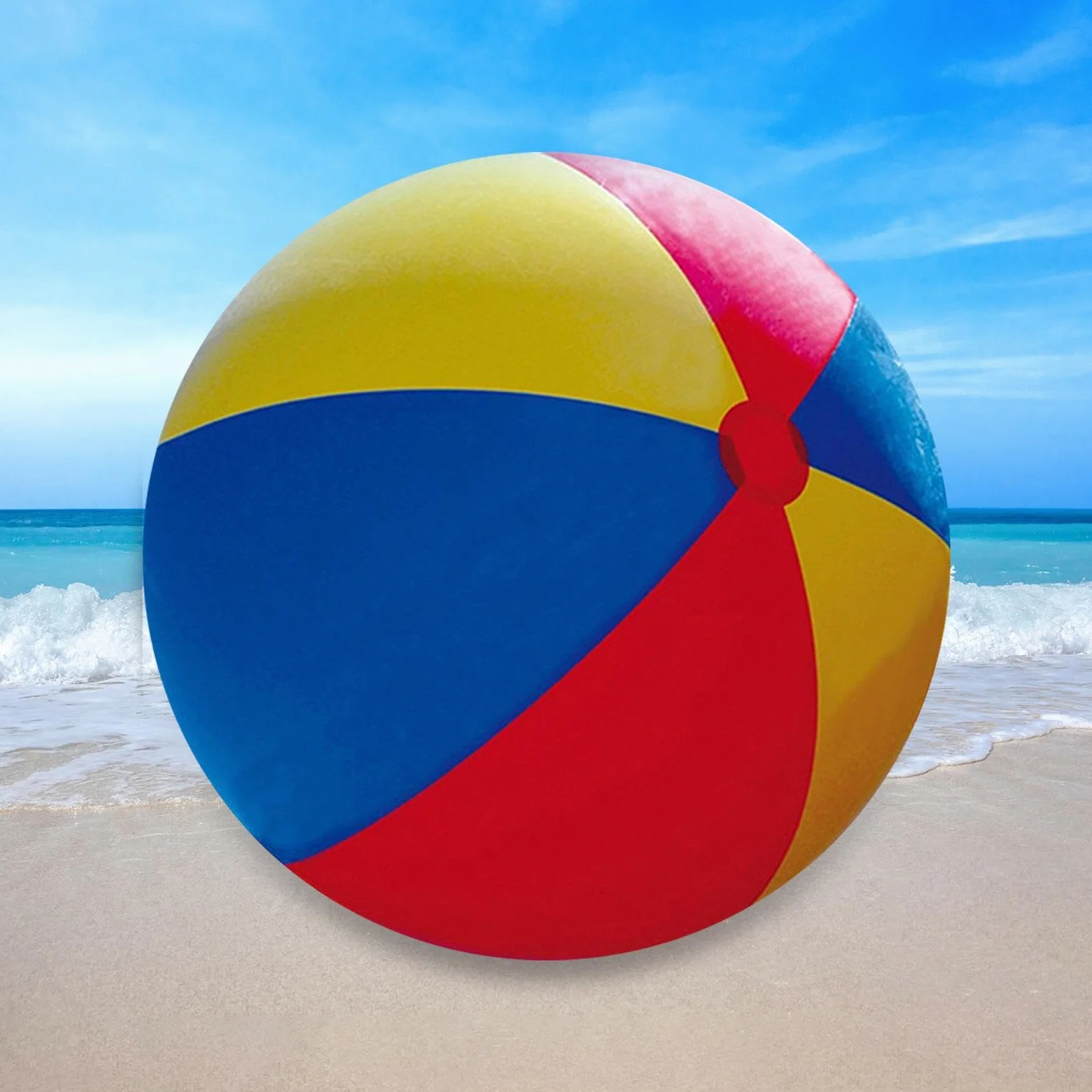 Oshhni Pallone da Spiaggia Pallone da Spiaggia Grande, Enorme per Bambini, palloni gonfiabili di Grandi Dimensioni per Piscina, Grandi bomboniere