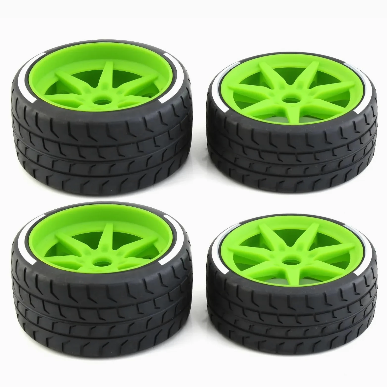 Per Arrma For Felony Per FSR GT 1/7 4 Pezzi 53/107 42/100 Pneumatico 17mm Ruota Esagonale RC Modello Di Auto Parti Aggiornamento Ricambi Modellini RC