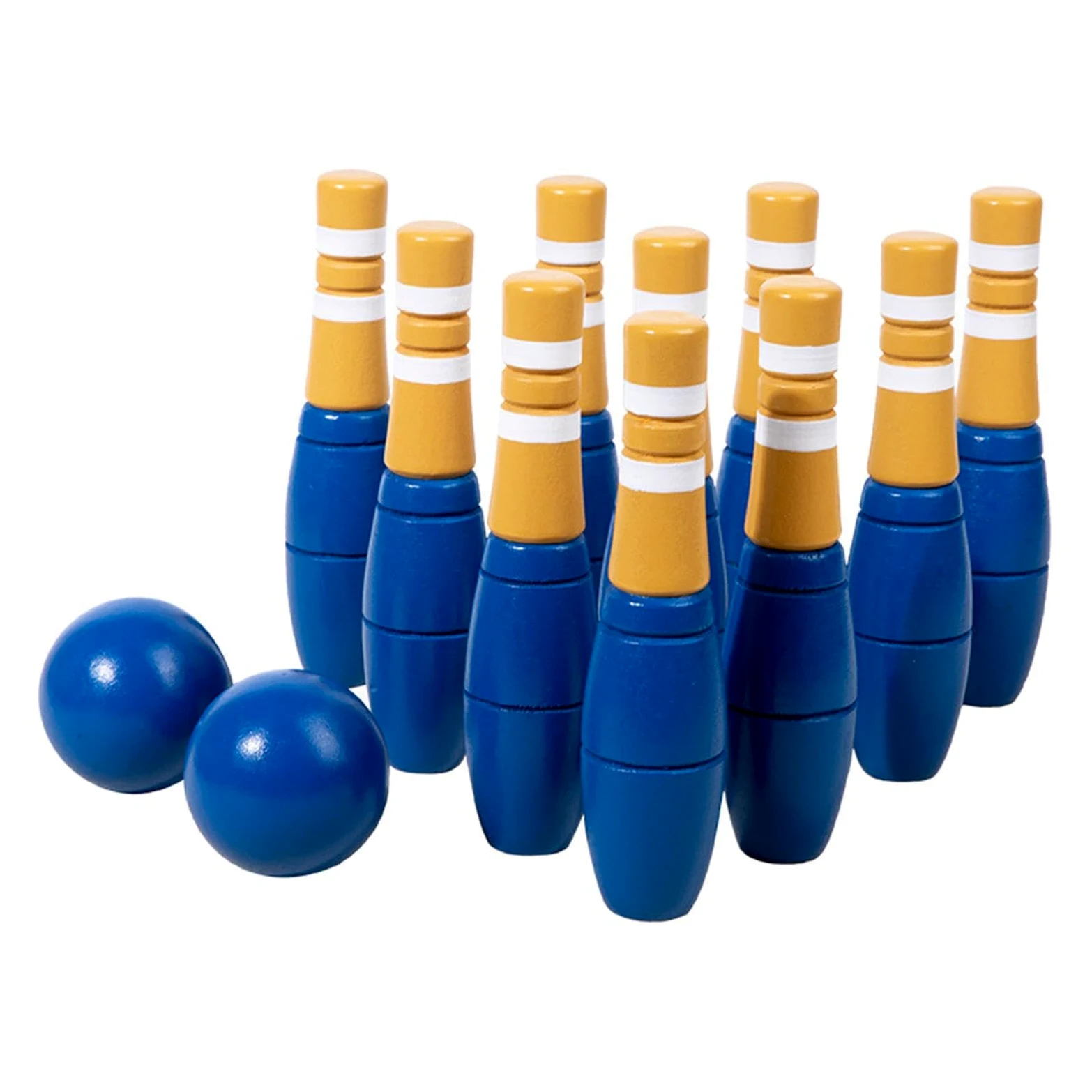 13 Pezzi Set Bowling Bambini Gioco Bowling Legno Gioco Educativo Apprendimento Sensoriale Allenamento Coordinazione Sociale Adatto per Sviluppo