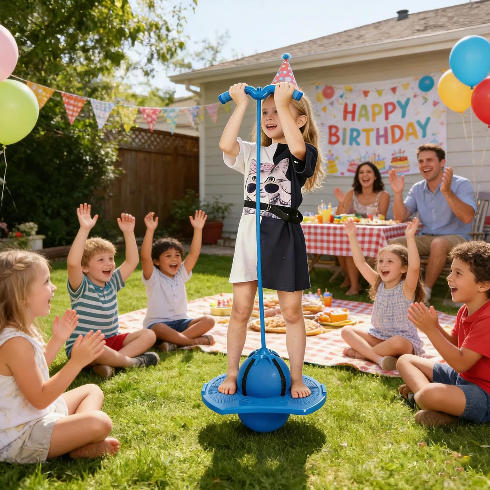 Palla Saltellante per Bambini Divertente Morbida Interattiva Silenziosa | Palla Rimbalzante per Esercizio per Casa Scuola Viaggi Campeggio Feste Compleanno