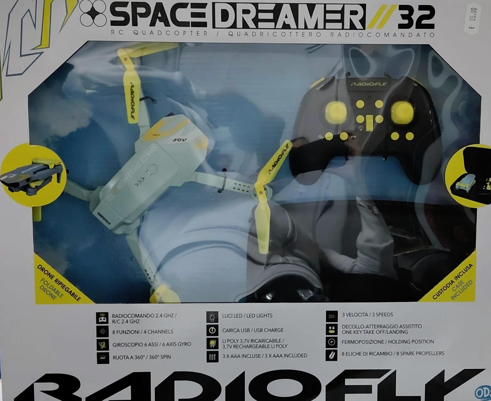 Radiofly - Drone Space Dreamer Radiocomandato