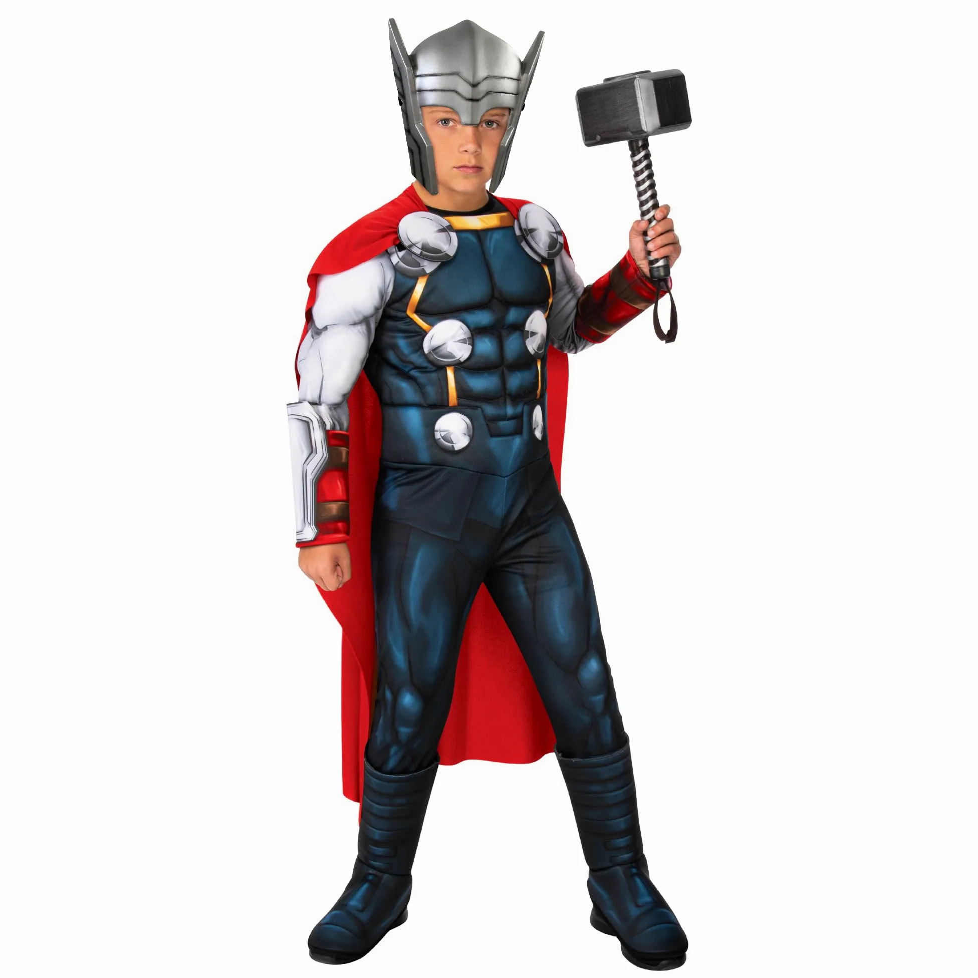 Rubie's Official Marvel Avengers Thor Deluxe Child Costume, Kids Superhero Fancy Dress
