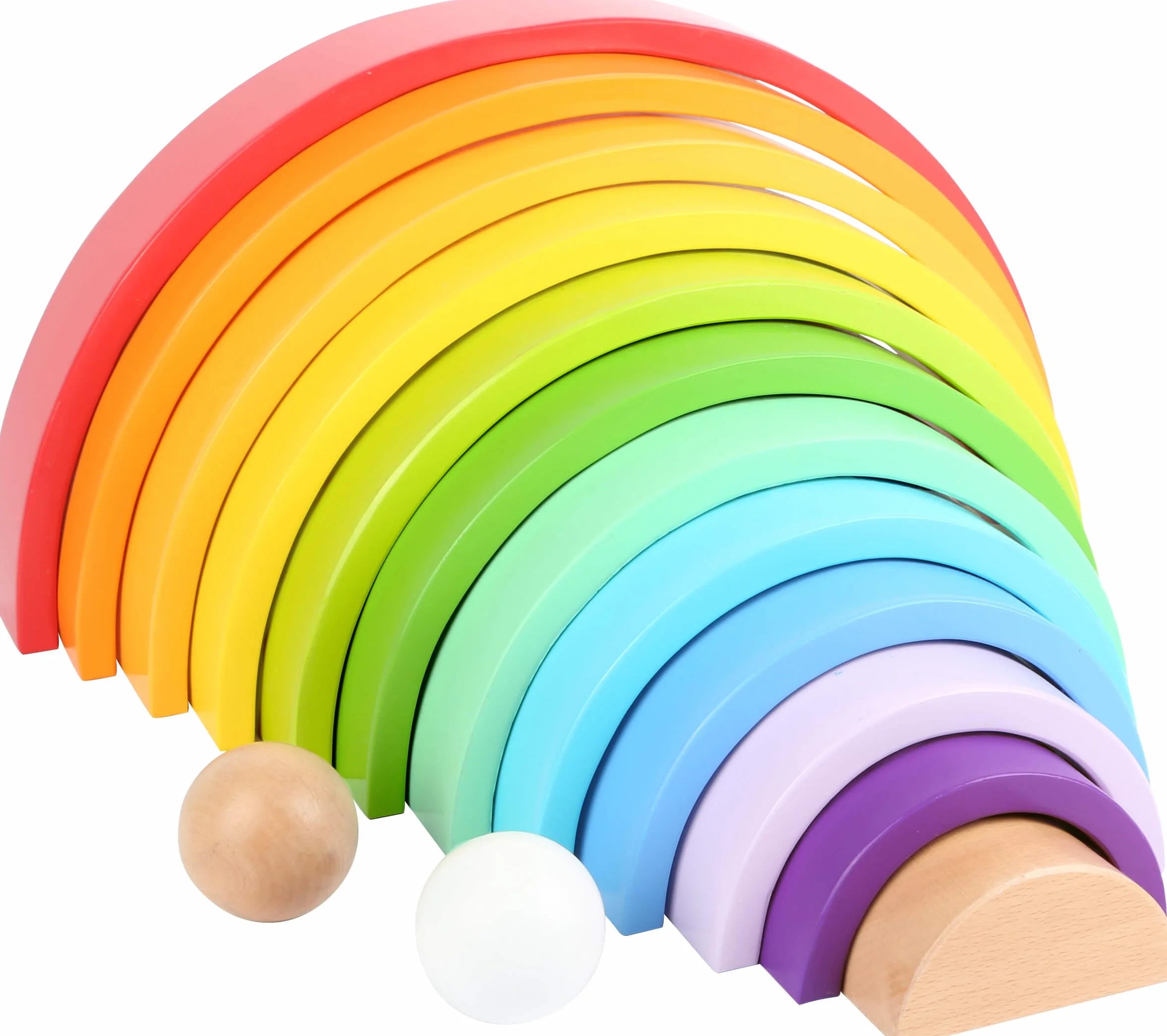 Small Foot Mattoncini in legno Arcobaleno XL