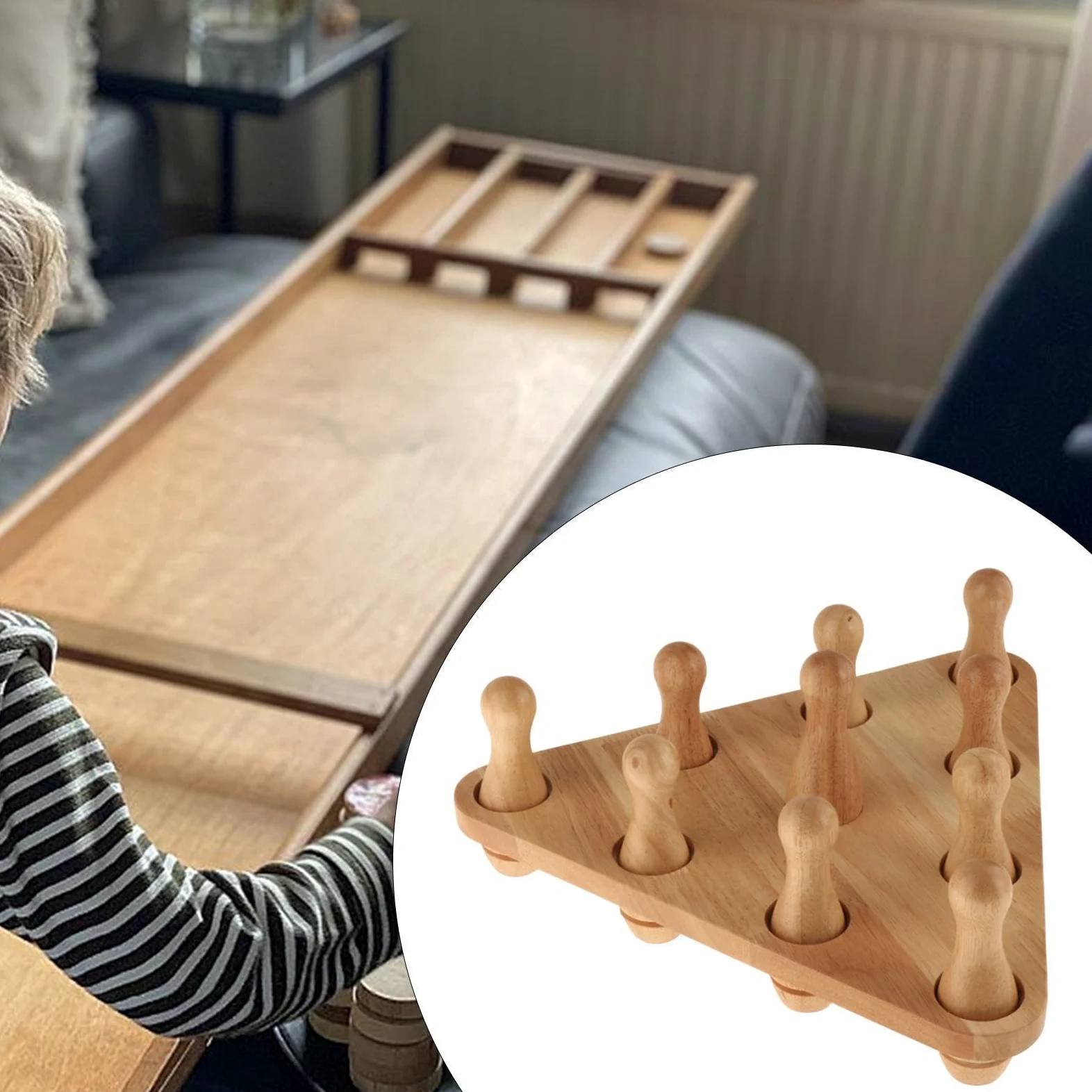 Set di 10 Birilli da Bowling per Bambini - Giocattoli da Bowling per Giochi