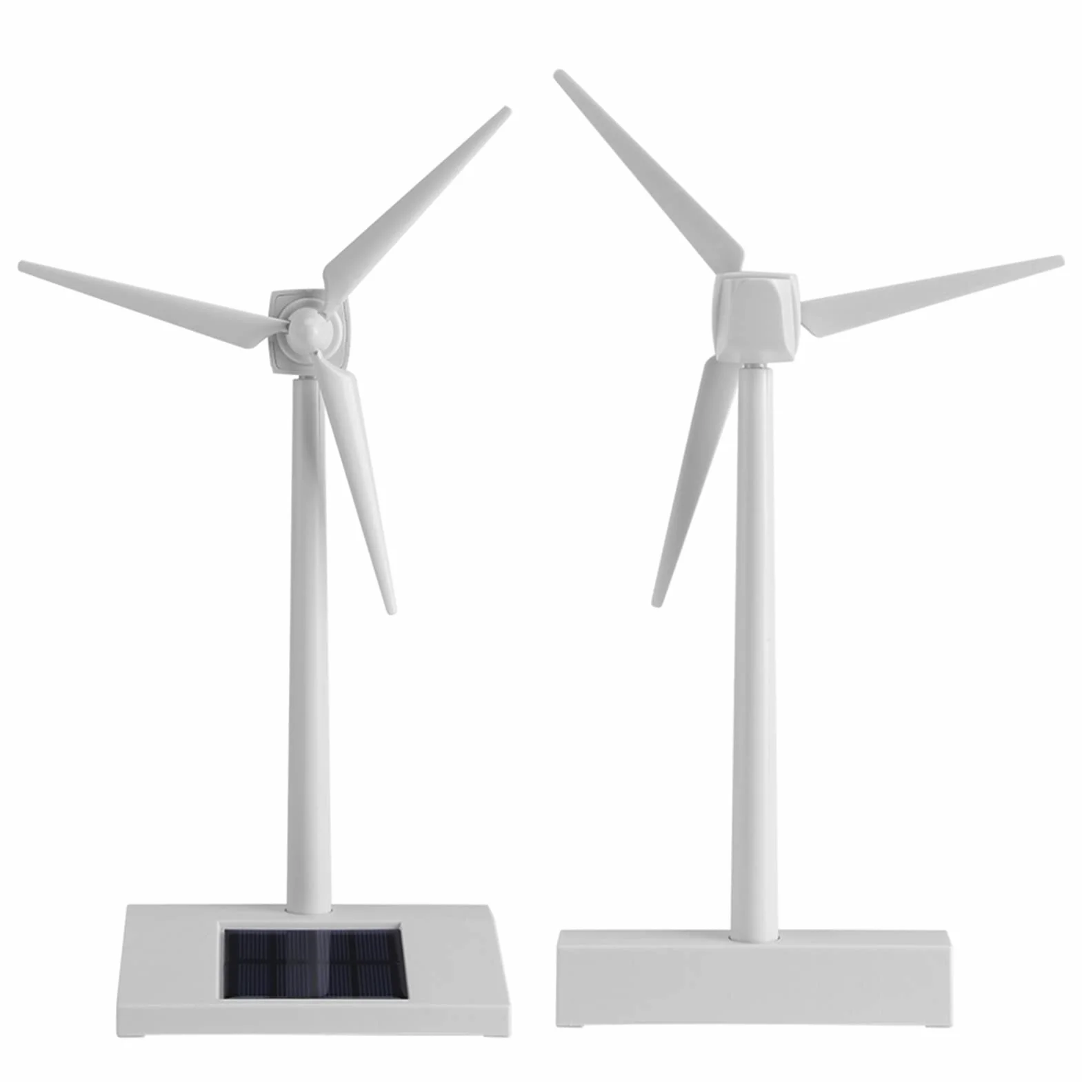BuyWeek Turbina Eolica Solare Giocattolo, Mini da Tavolo in ABS per Decor Casa