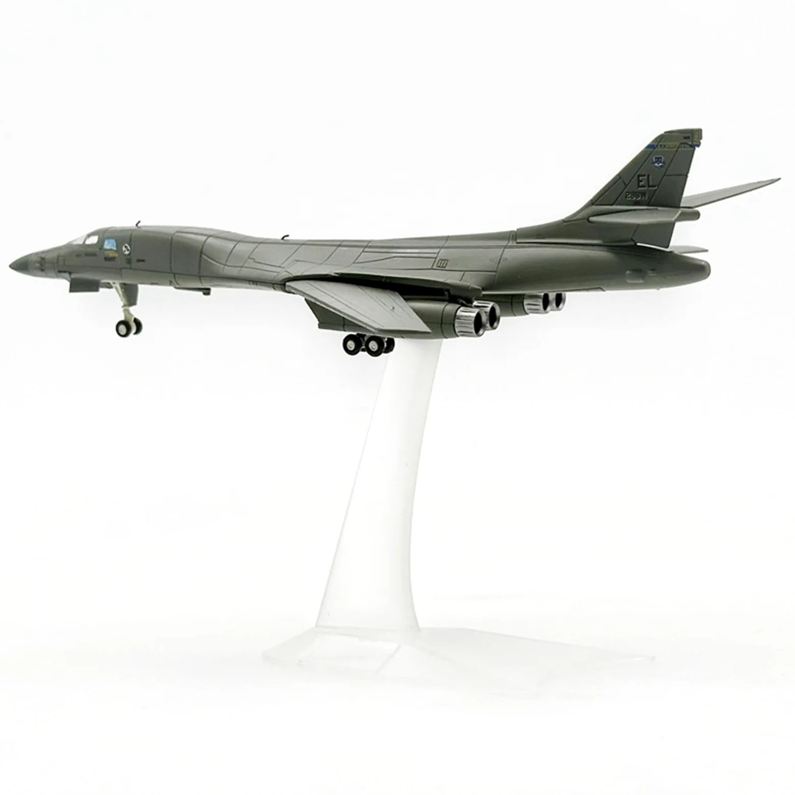 Aeromodello B Da Collezione | modello diecast, supporto trasparente, per esposizione