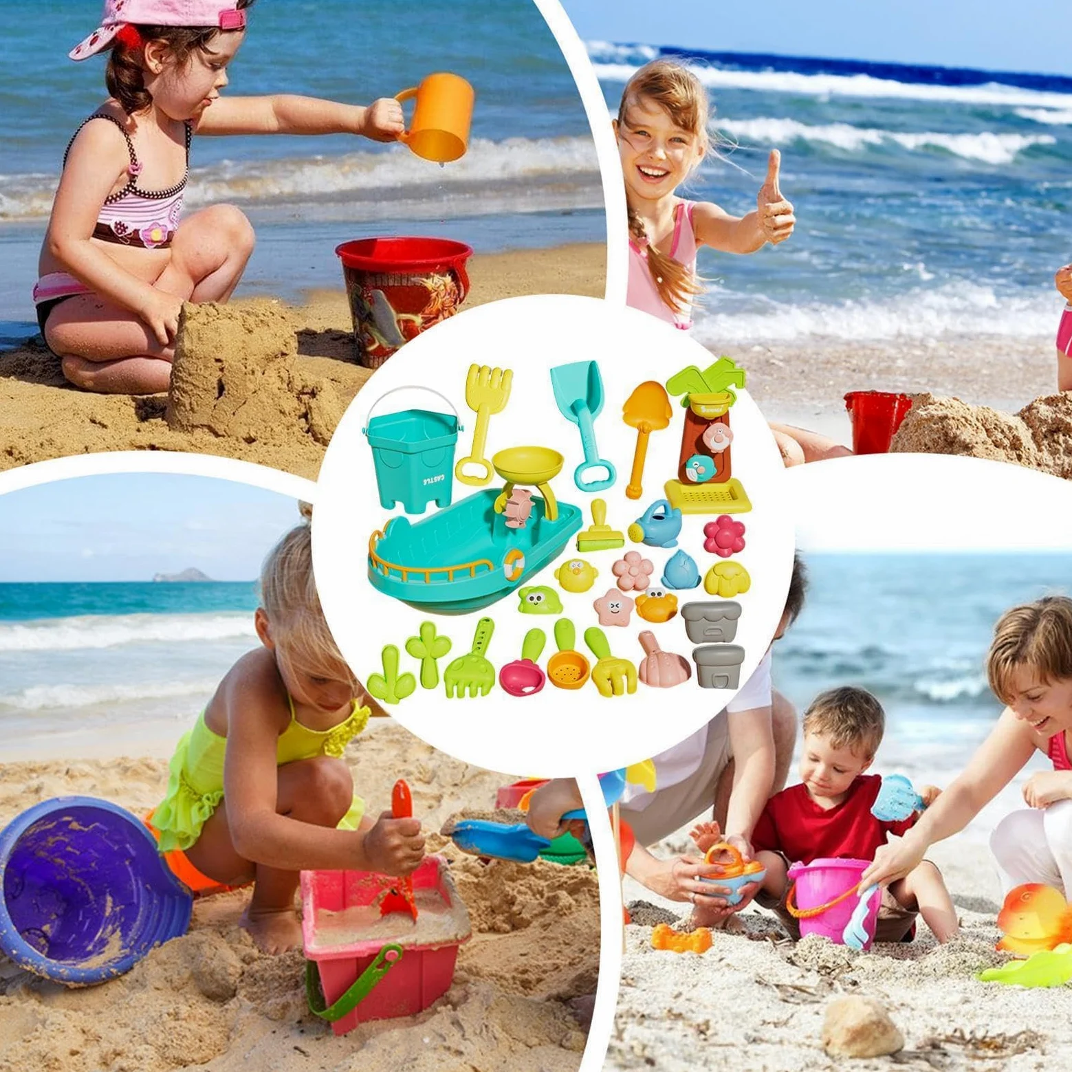 Giocattoli da Spiaggia ai Bambini Divertente Strumento di Scavo ed | Giochi da Spiaggia adatto soprattutto per esterno, piscina, acqua, nuoto, immersioni, vacanze estive,