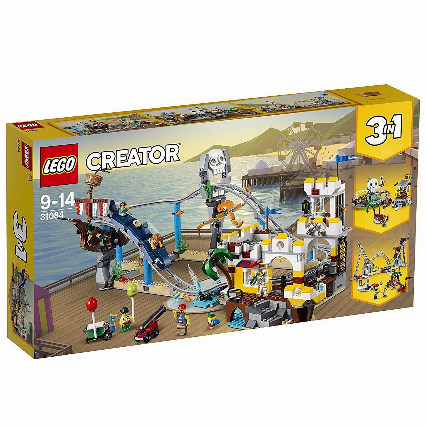 Lego Creator Montagne Russe dei Pirati,, 31084
