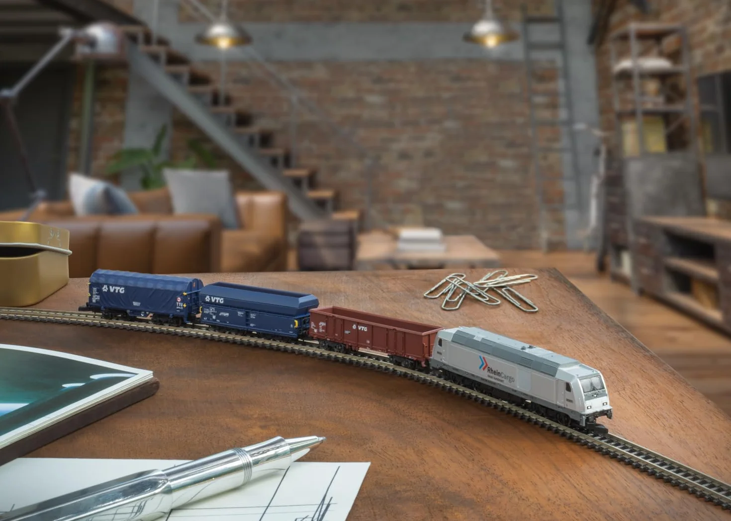 Set di partenza per il trasporto merci moderno con Diesellok BR 285