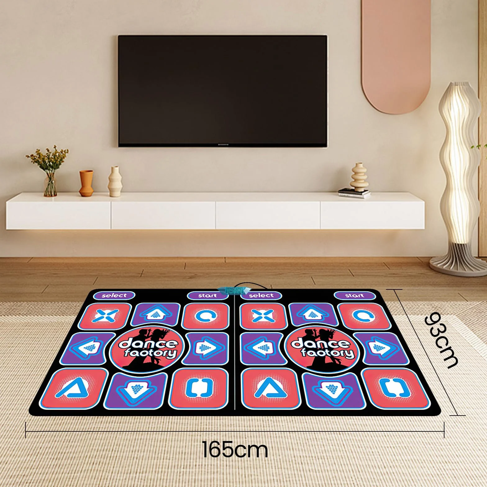 Kouamor Tappeto da ballo con 100 musiche integrate 65 giochi sensoriali 3 modalità di ballo regalo compleanno
