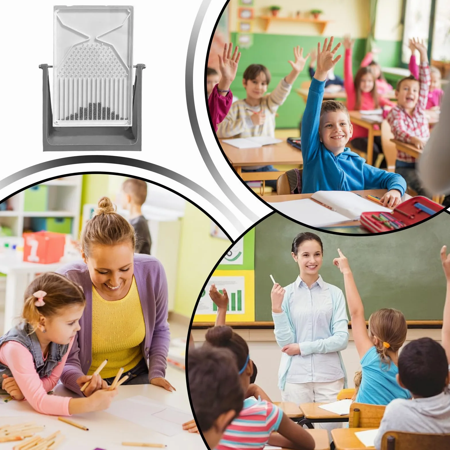 Gioco Statistico per ufficio: Didattico di distribuzione casuale, analisi interattiva dei dati del materiale scolastico, supporto logico all'insegnamento | Strumento educativo per studenti