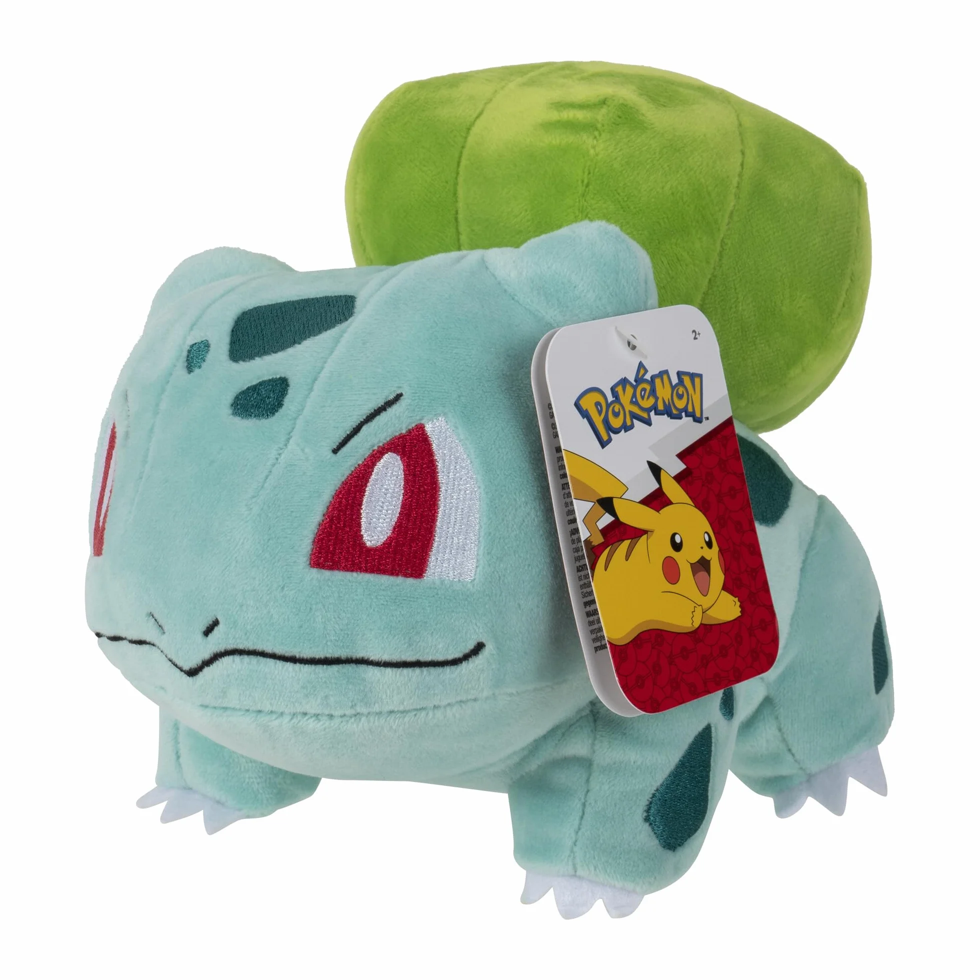 JAZWARES Pokemon - Peluche Bulbasaur, 20 cm, 674 95225