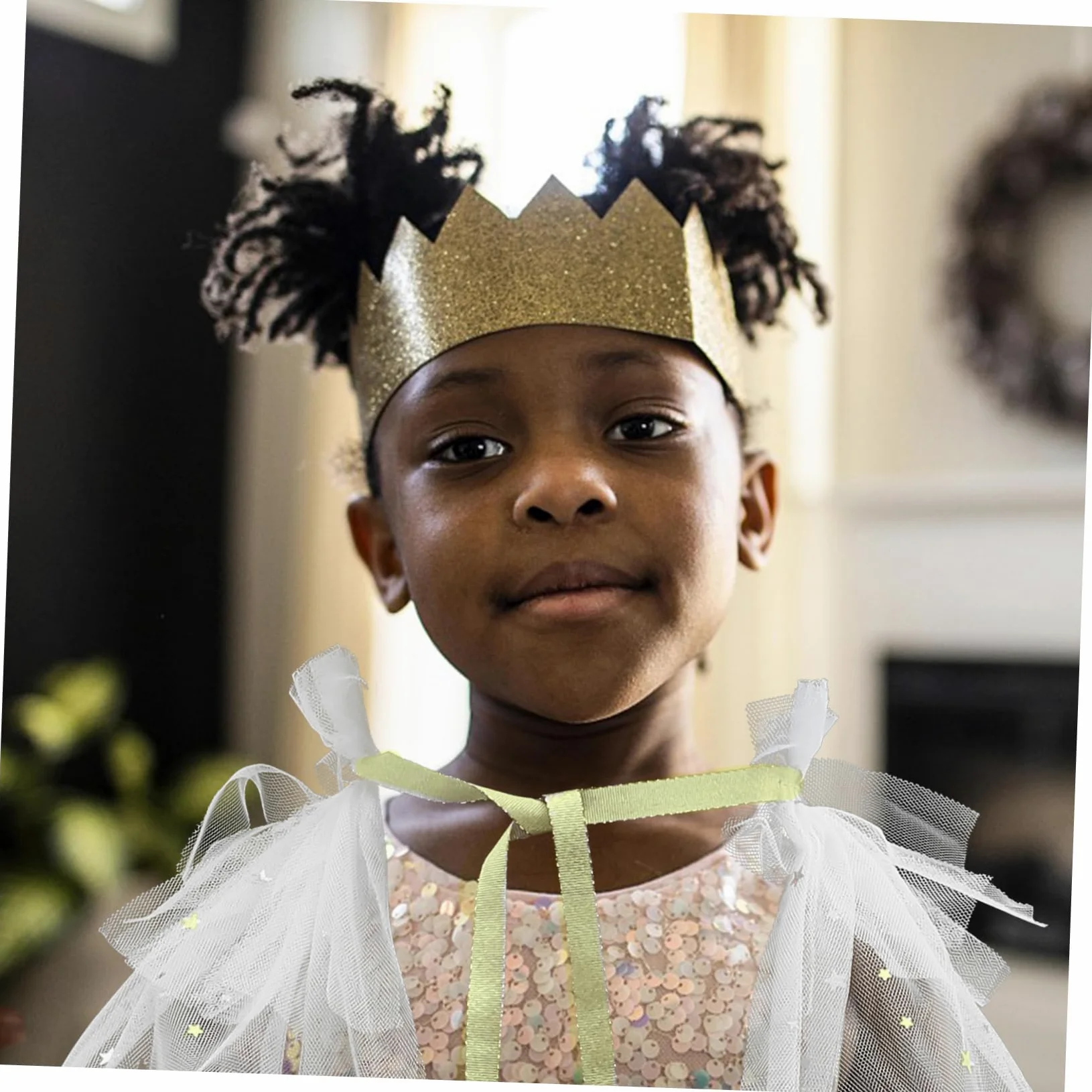 1pezzi Mantello Di Garza Per Bambina Bianco Mantello Da Festa Costume Da Mascherata Per Ragazzo Ragazza Facile Indossare e Pulire Per Feste Di Compleanno Ed Eventi Tema