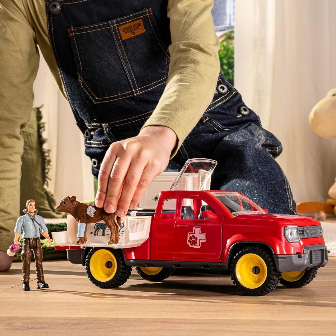 Schleich FARM WORLD | Missione del veterinario nella fattoria 42727