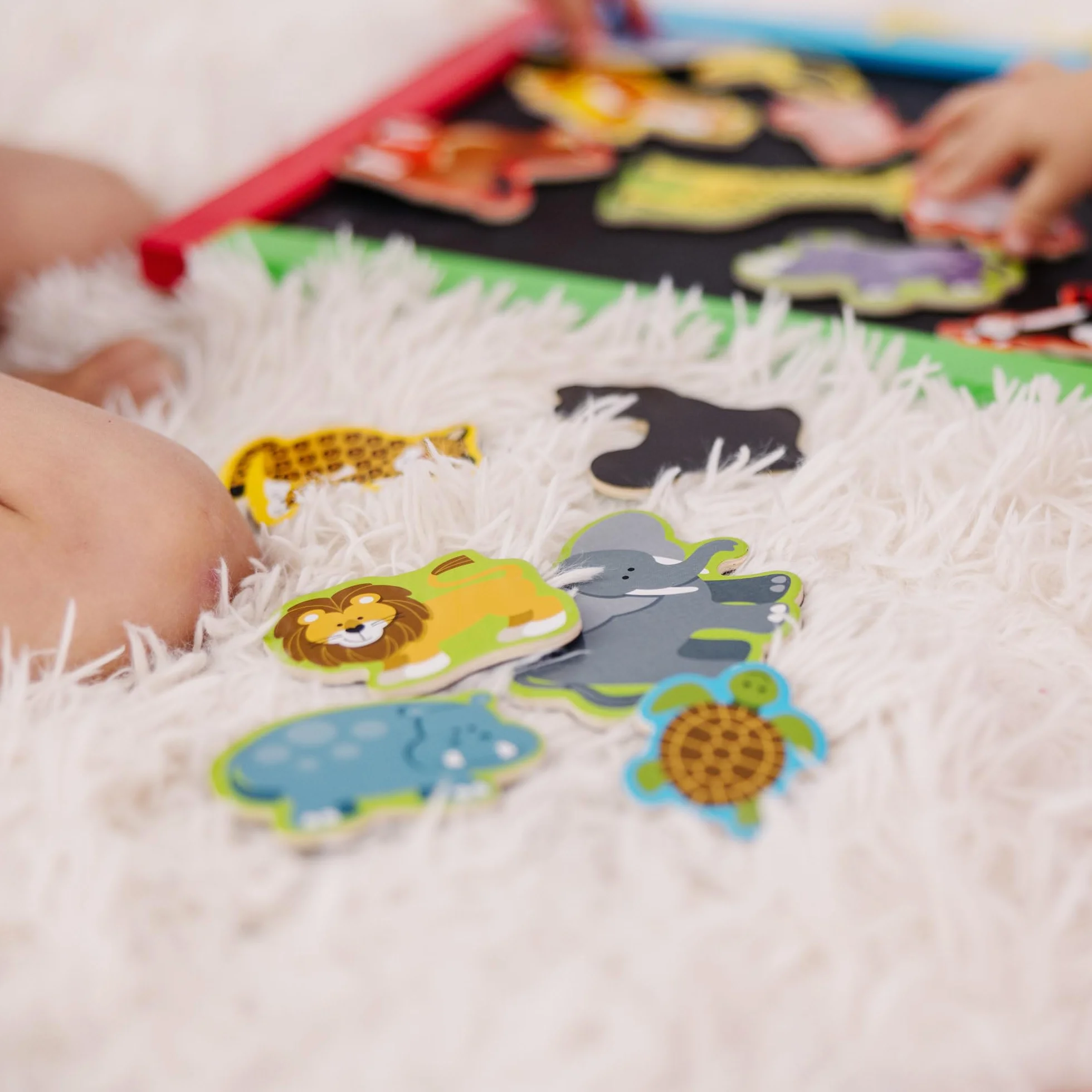 Melissa & Doug Magneti Bambini - Gioco Calamite Educativo in Legno per Lavagna Magnetica, 2+ Anni