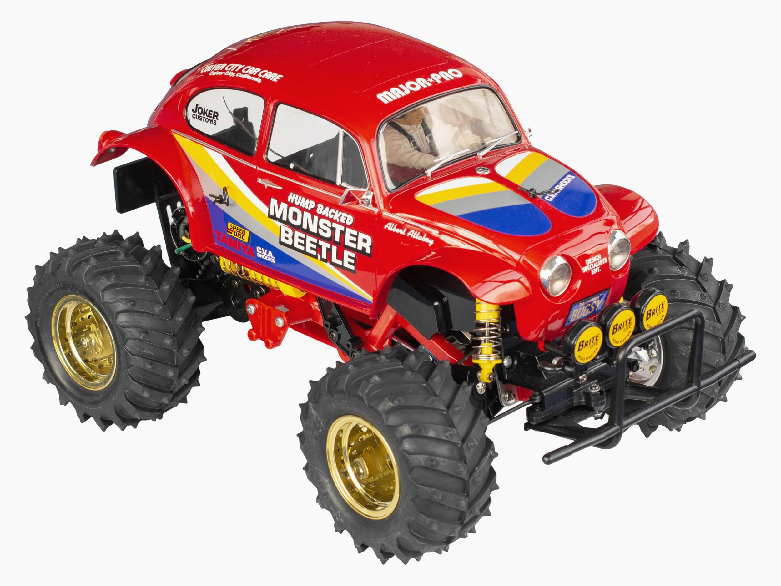 TAMIYA 300058618 - Monster Beetle 2015 radiocomandato, scala 1:10