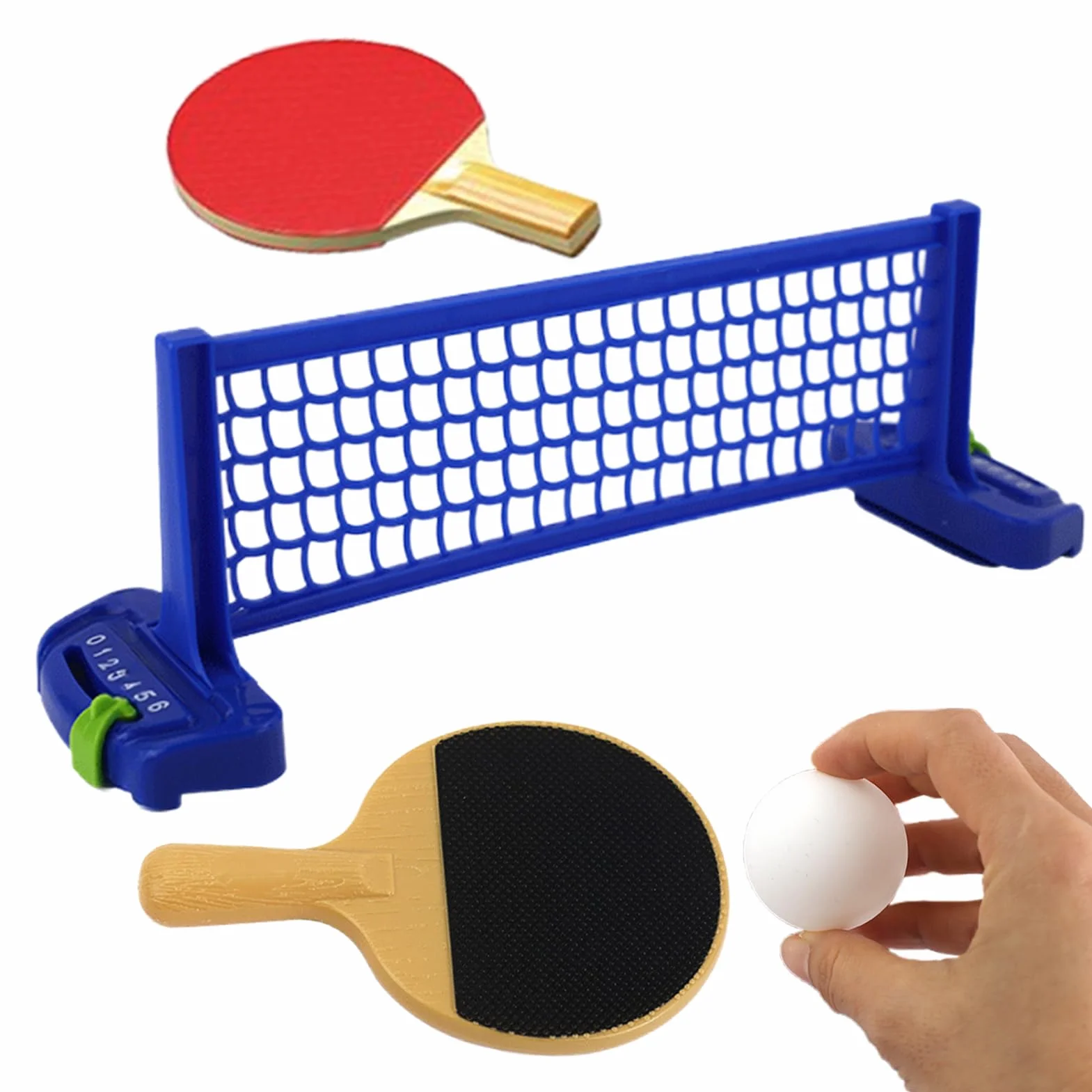 Set Tennis Tavolo Mini Gioco Da Scrivania Bambini Educativo