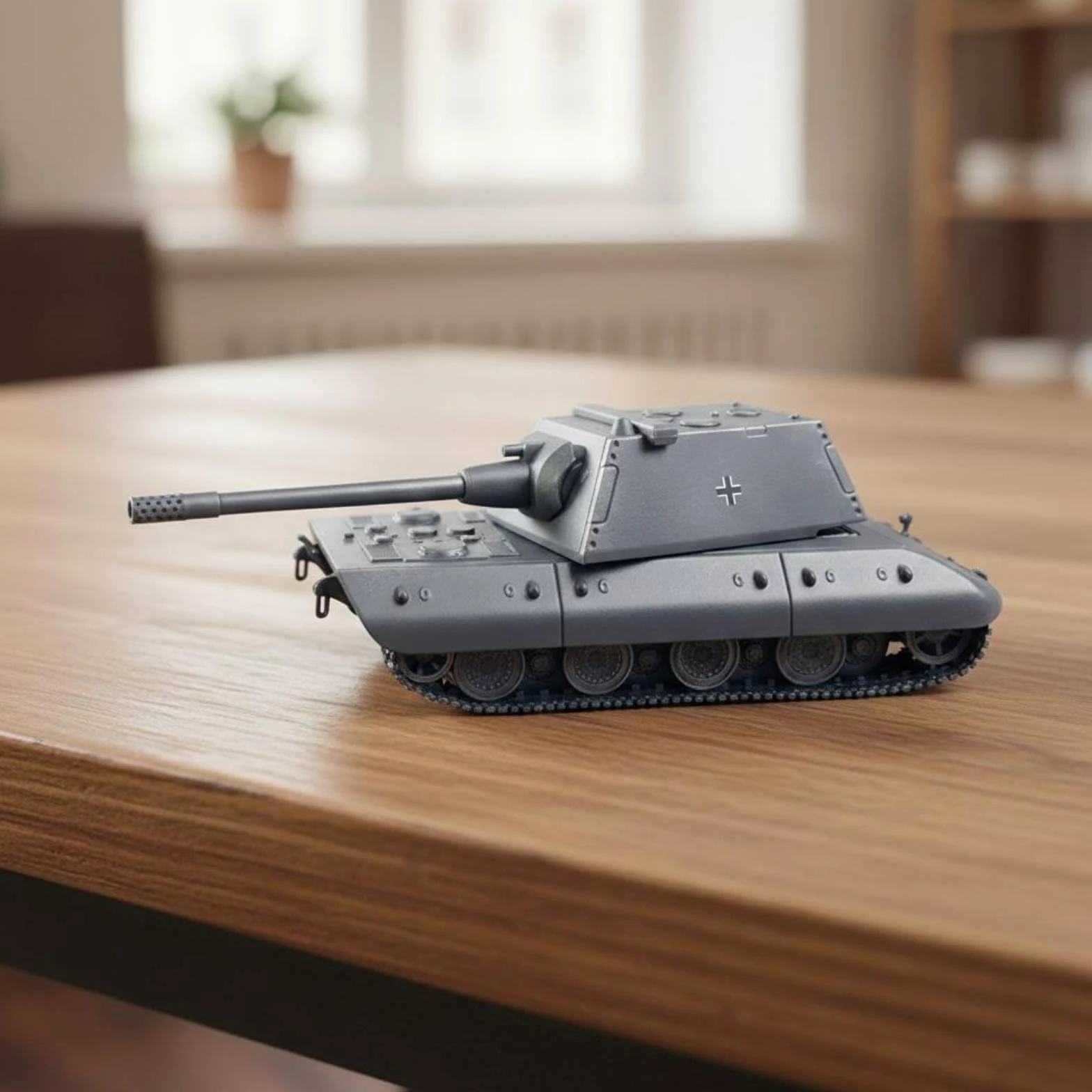Modellino Pressofuso Del Carro Armato Heavy Tank Model Torretta Girevole Modellino Carro Armato 1:72 Dettagli con Dettagli Collezionisti, Scrivania, style to 1