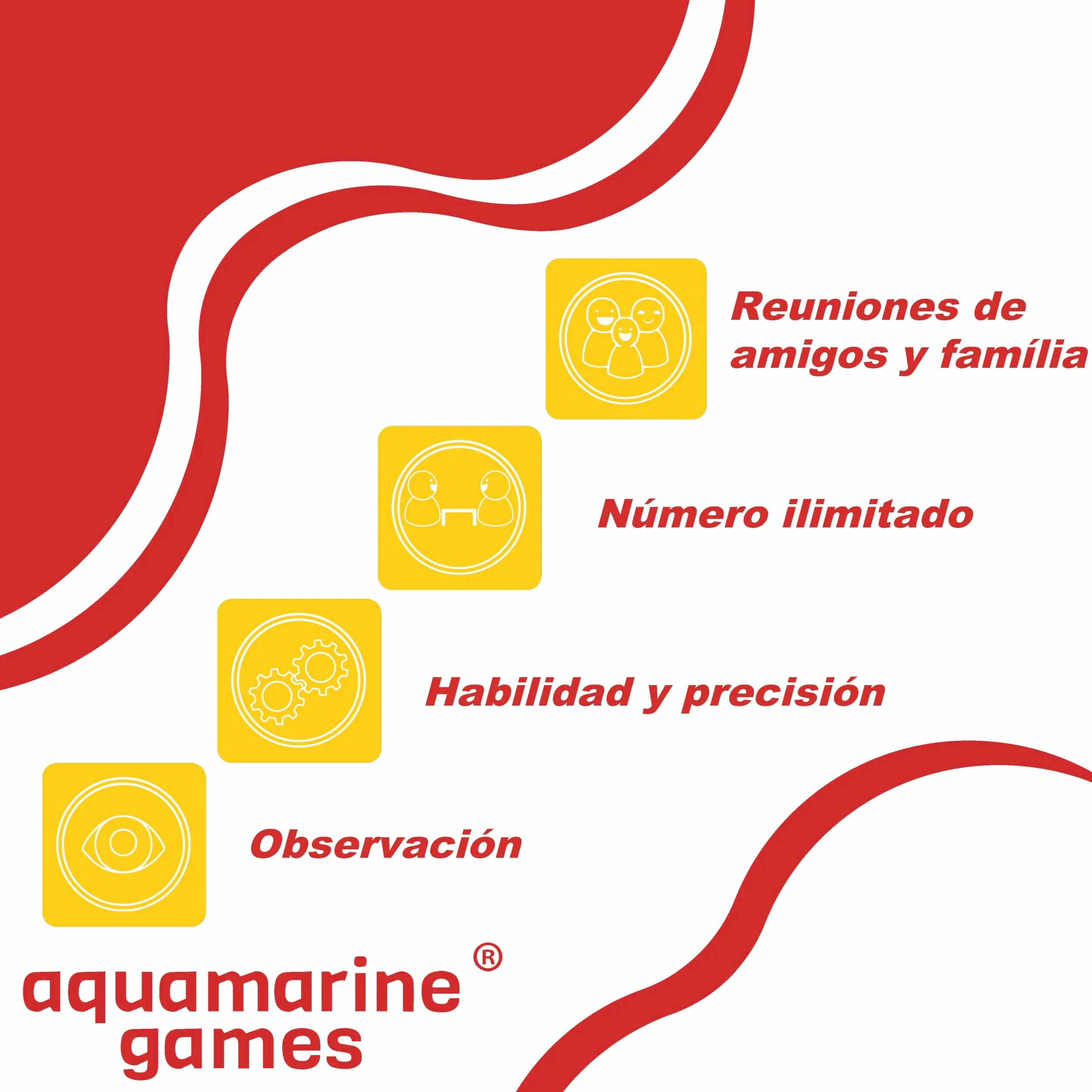 Aquamarine Giochi - colori Torre XL, gioco di abilità (Compudid CPES03)