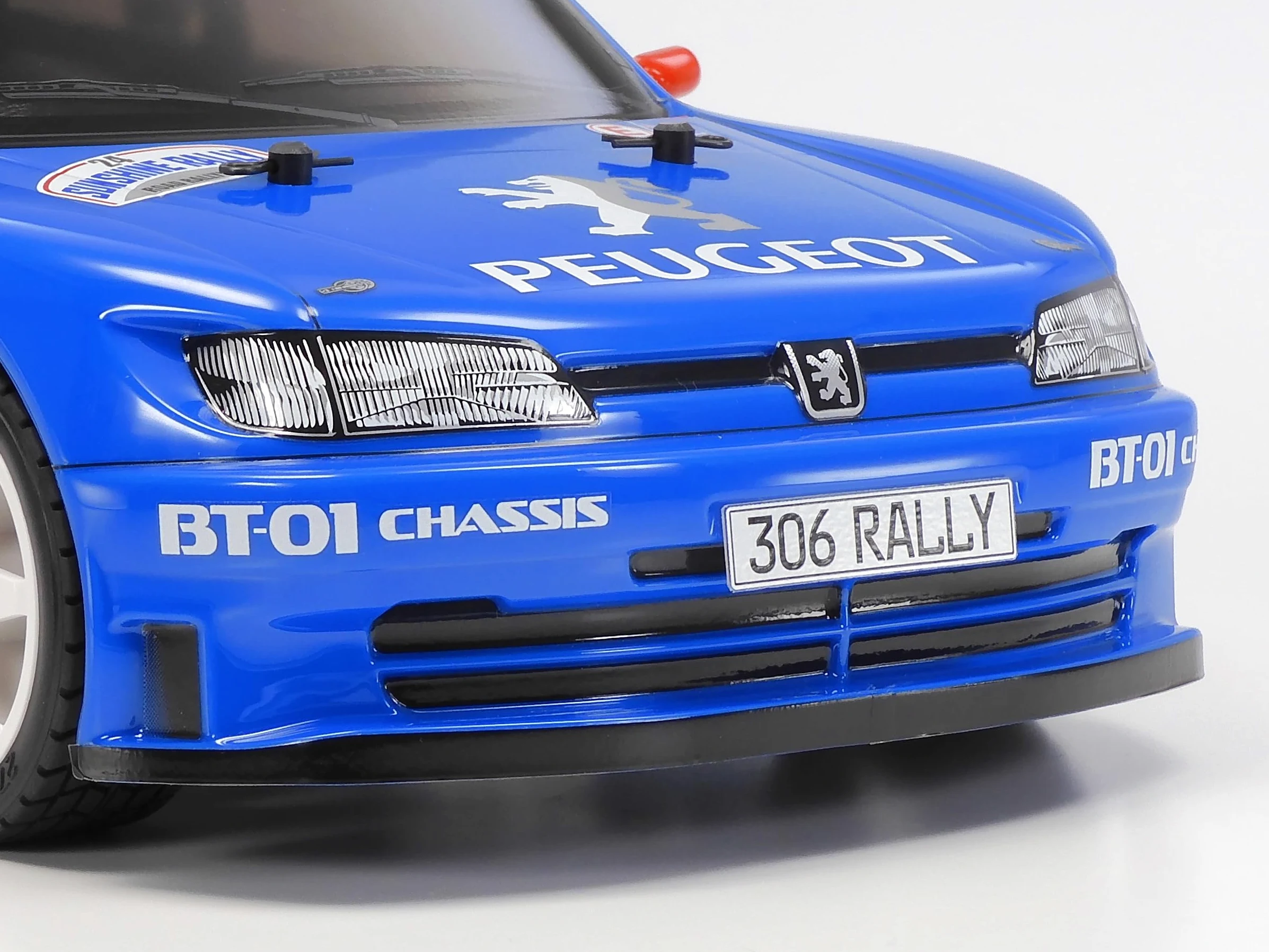 Tamiya 47513 1:10 RC Peugeot 306 Maxi Lacca BT-01 – Auto telecomandata, veicolo, modellismo, assemblaggio, hobby, RC, kit preverniciato