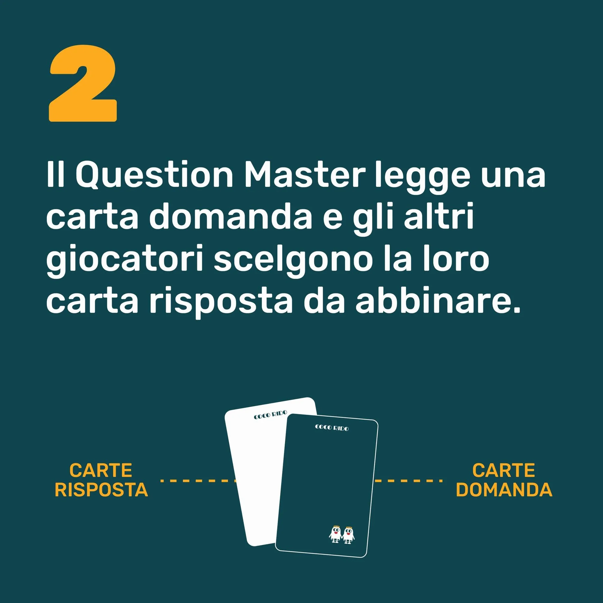 Asmodee Coco Rido 2.0 Gioco da Tavolo per Adulti Black Humor 3-10 Giocatori 18+